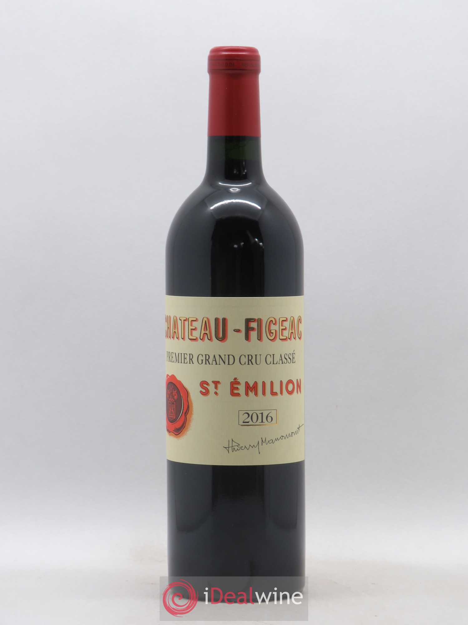 Château Figeac 1er Grand Cru Classé A 2016 - Lot de 1 bouteille - 0