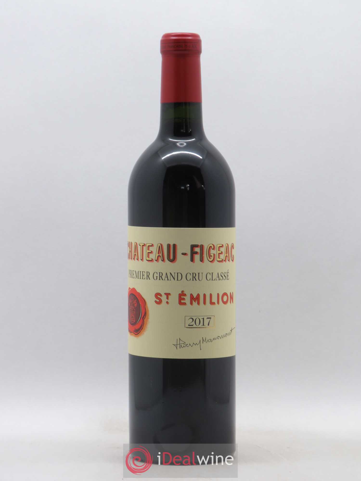 Château Figeac 1er Grand Cru Classé A 2017 - Lot de 1 bouteille - 0