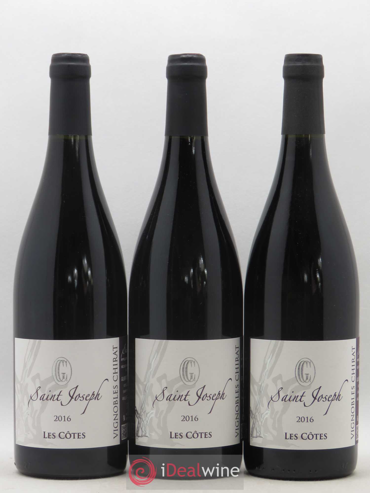 Saint-Joseph Les Côtes Vignobles Chirat 2016 - Posten von 3 Flaschen - 0