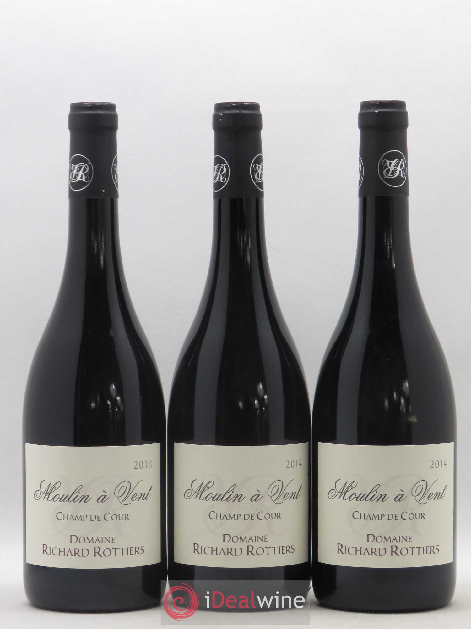 Moulin-à-Vent Champ de Cour Richard Rottiers (Domaine) 2014 - Lot de 3 bouteilles - 0