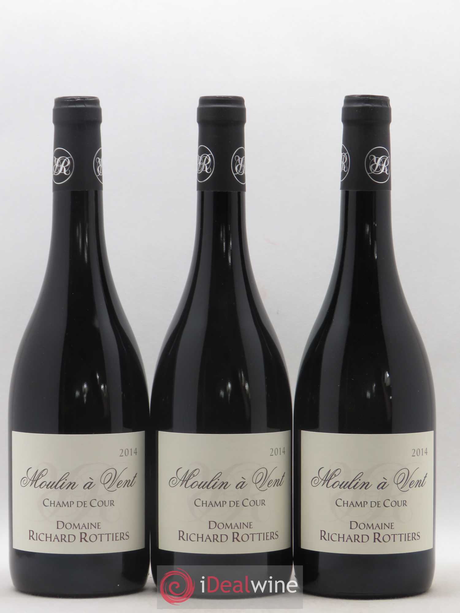 Moulin-à-Vent Champ de Cour Richard Rottiers (Domaine) 2014 - Lot de 3 bouteilles - 0