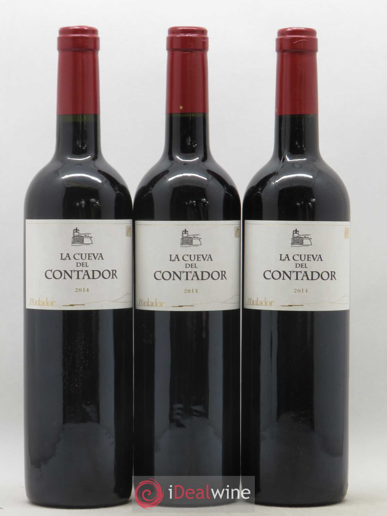 Rioja DOCA Bodega Contador La Cueva del Contado 2014 - Lot de 3 bouteilles - 0
