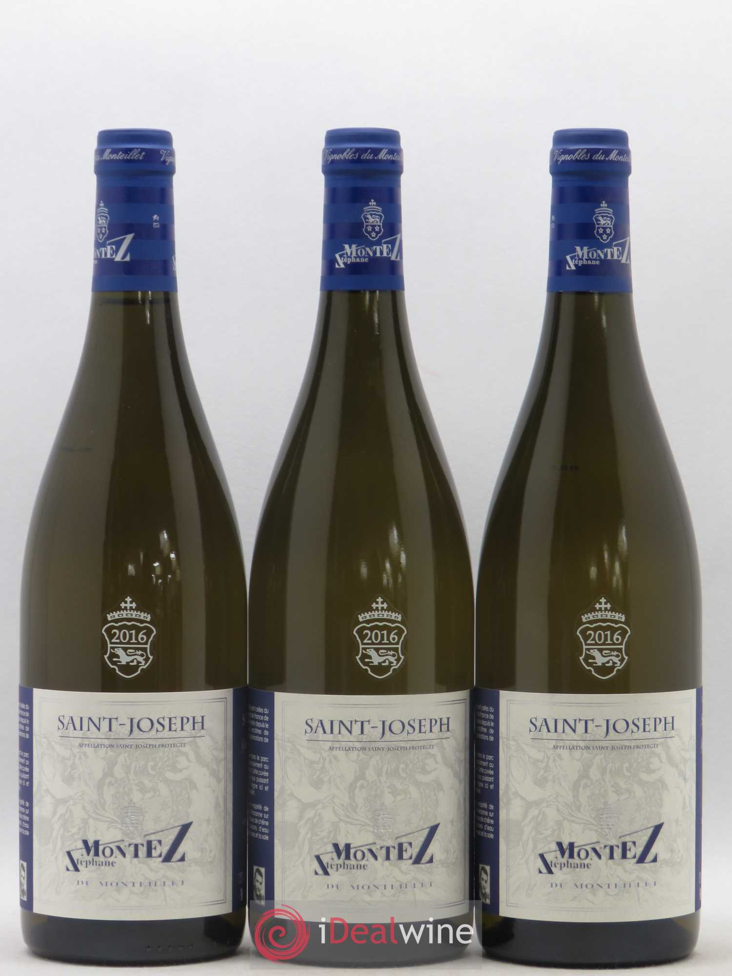 Saint-Joseph Monteillet (Domaine du) - Stéphane Montez 2016 - Lot de 3 bouteilles - 0