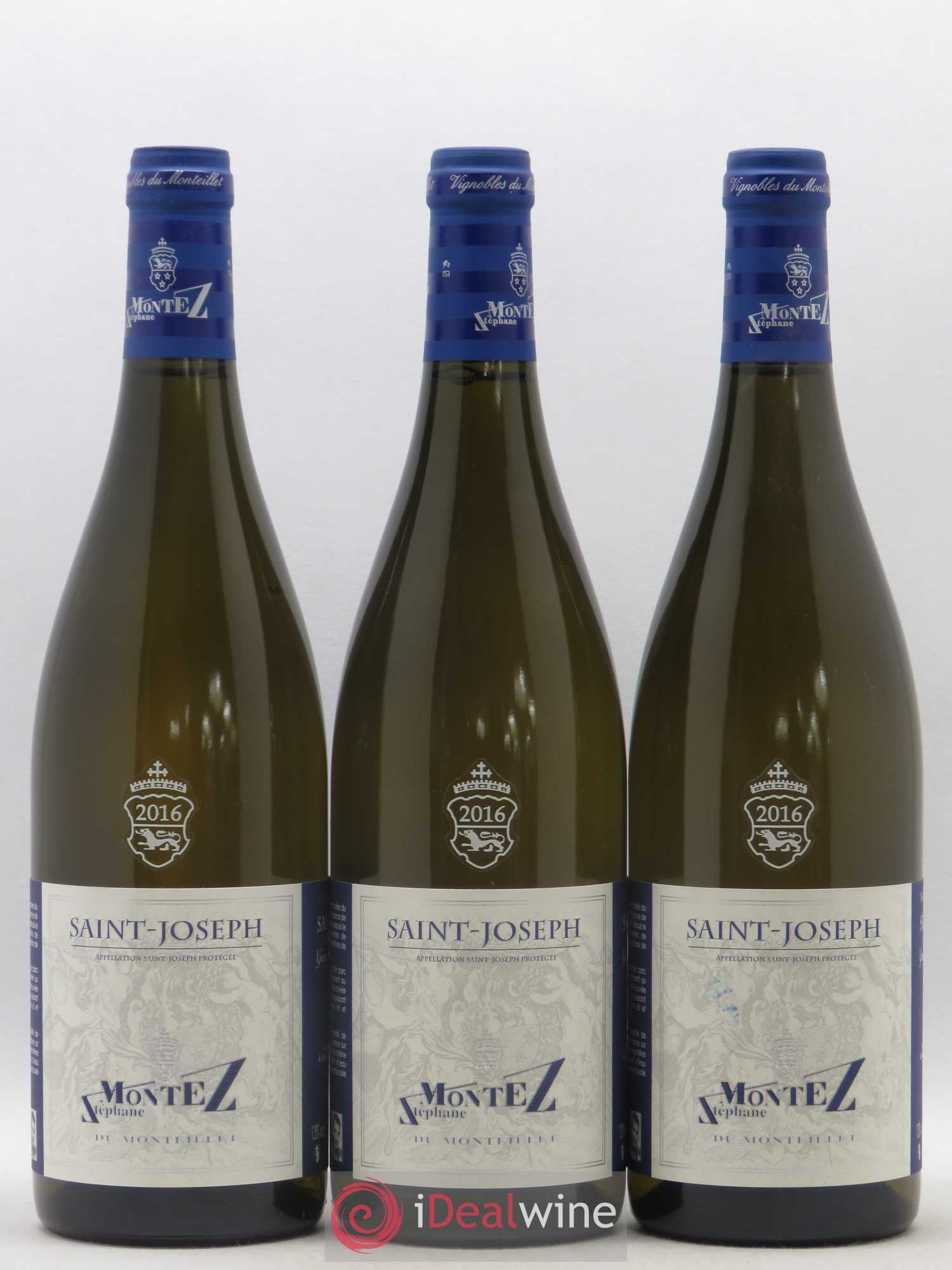 Saint-Joseph Monteillet (Domaine du) - Stéphane Montez 2016 - Lot de 3 bouteilles - 0