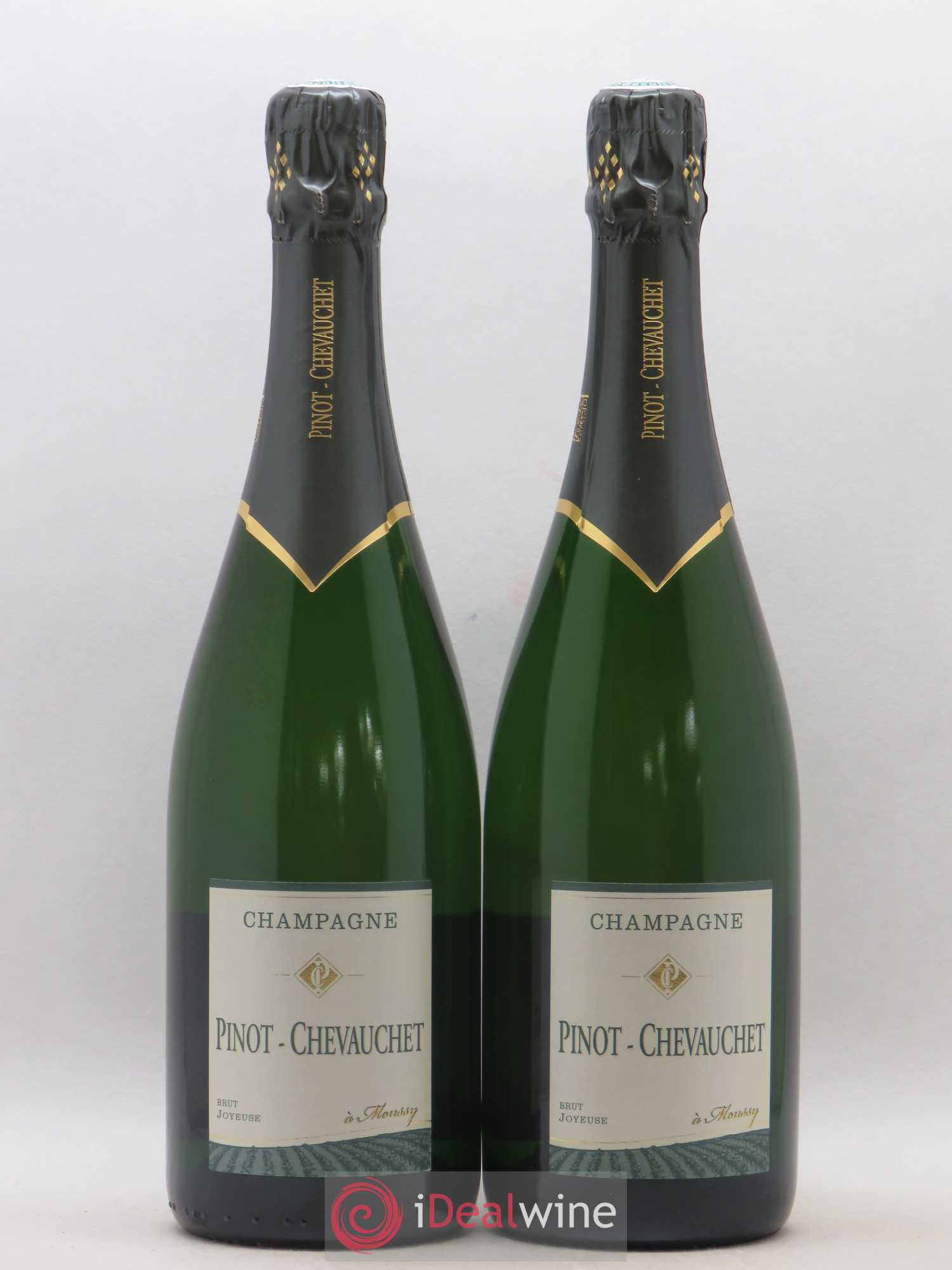 Champagne Pinot Chevauchet Joyeuse - Posten von 2 Flaschen - 0