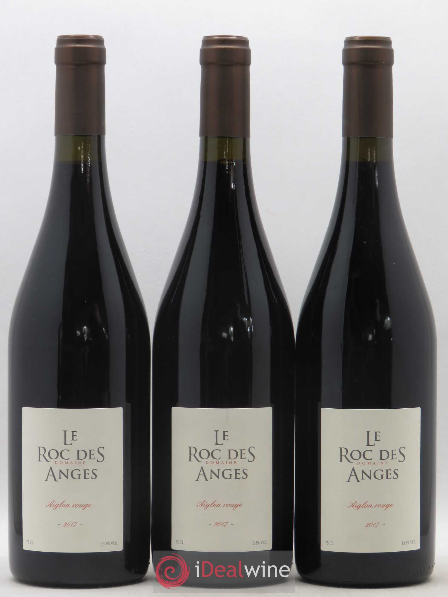 Côtes Catalanes Roc des Anges Aiglon rouge Marjorie et Stéphane Gallet 2017 - Lot de 3 bouteilles - 0