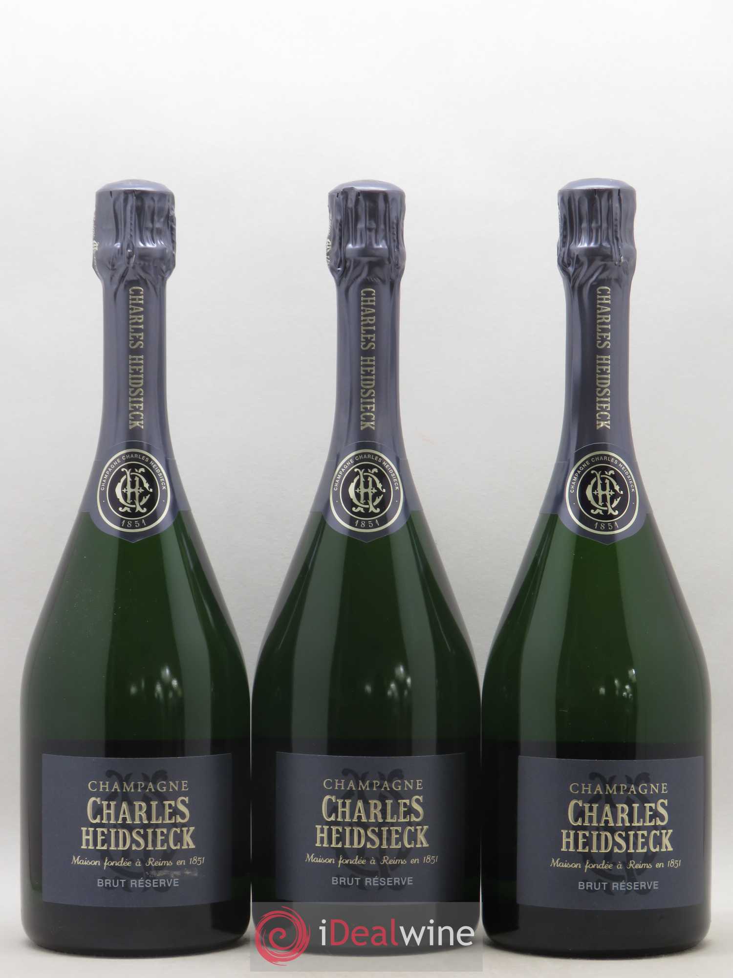 Brut Réserve Charles Heidsieck - Lot de 3 bouteilles - 0
