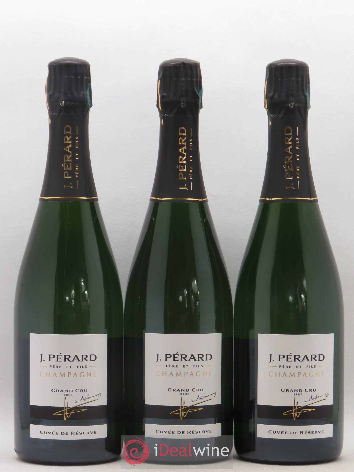 Champagne Cuvée de Réserve Perard - Lot de 3 bouteilles - 0