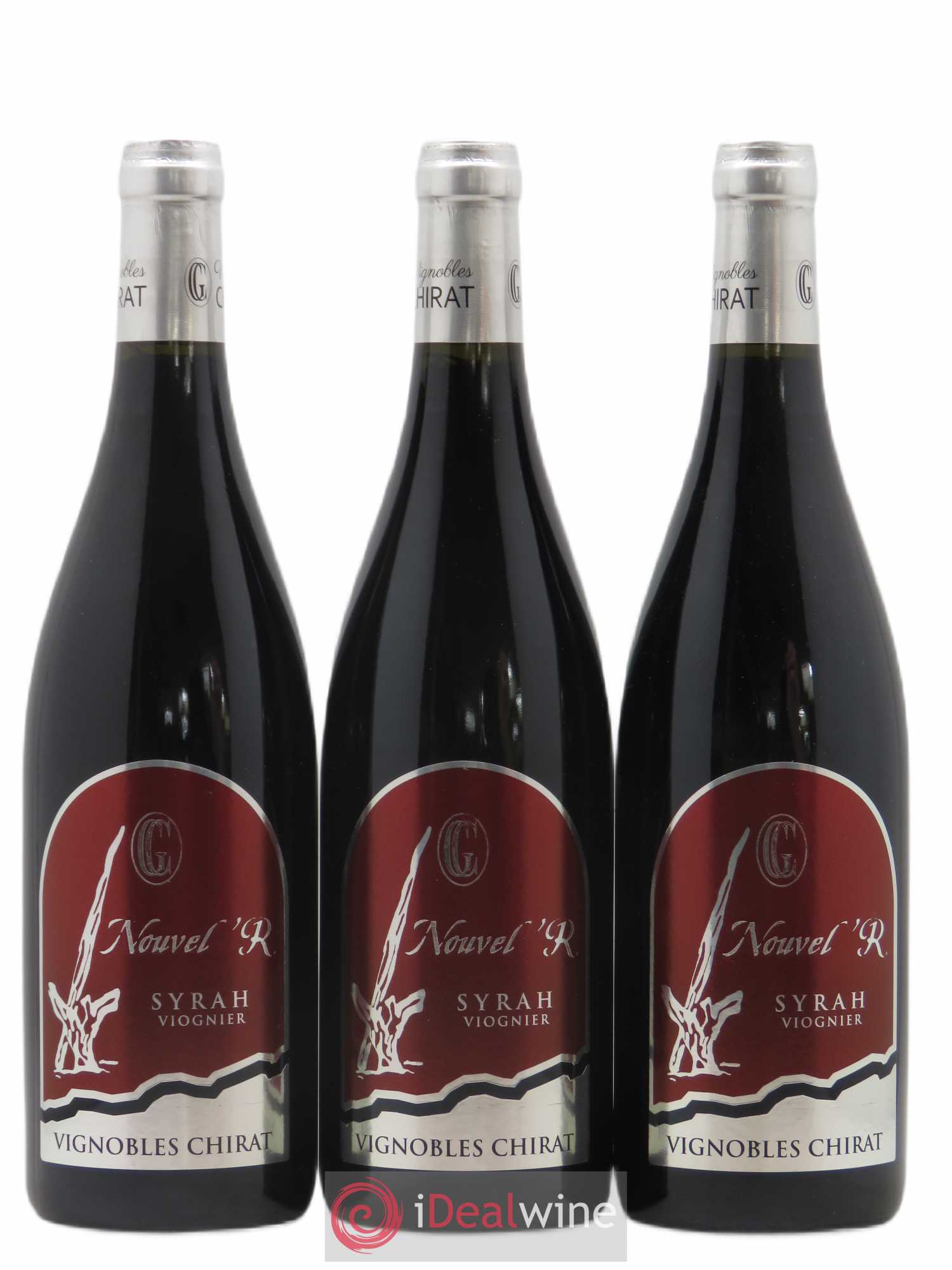 Vin de France Nouvel'R Syrah Viognier Vignobles Chirat 2016 - Posten von 3 Flaschen - 0