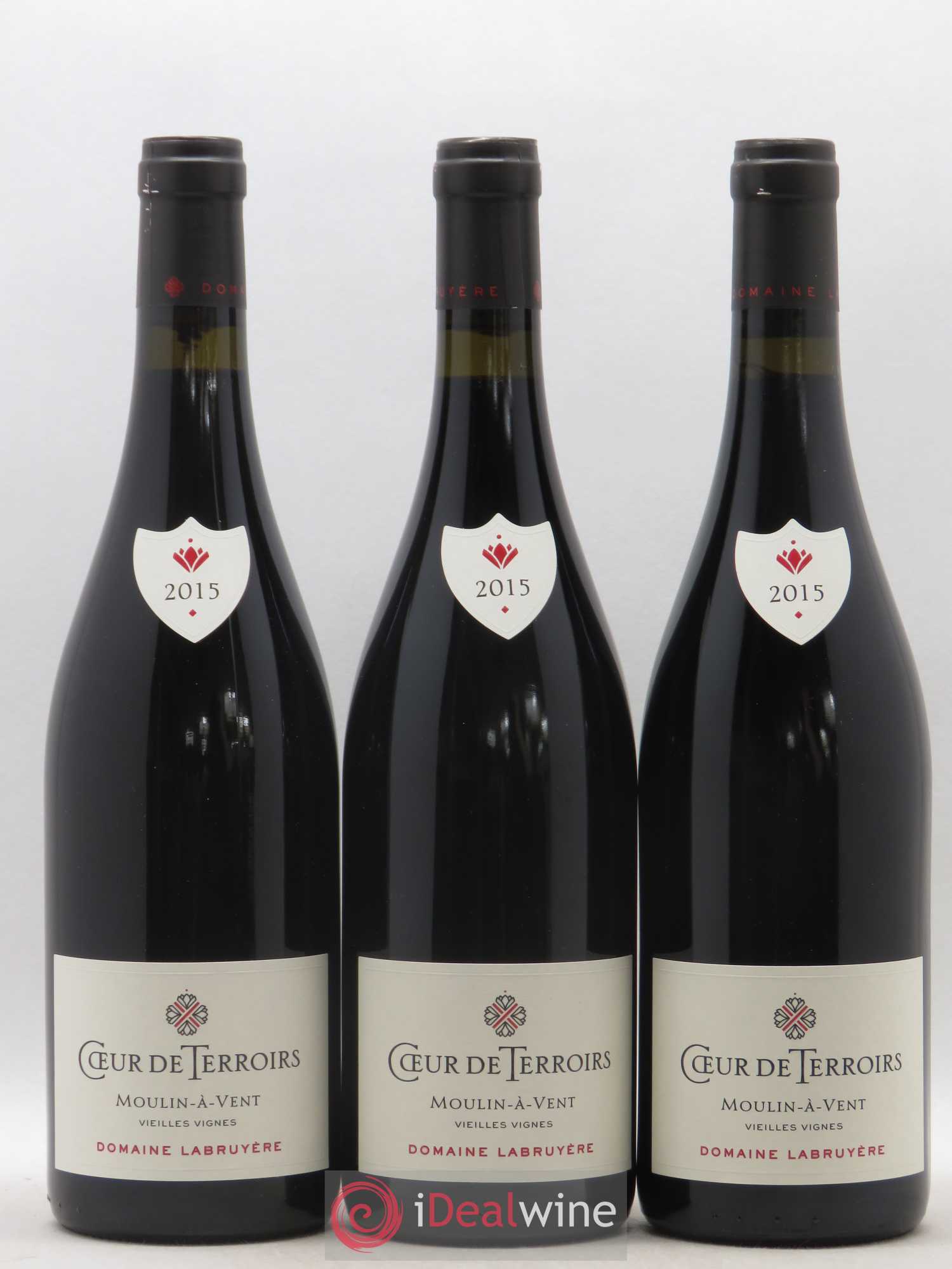 Moulin-à-Vent Coeur de Terroirs Vieilles Vignes domaine Labruyère 2015 - Posten von 3 Flaschen - 0