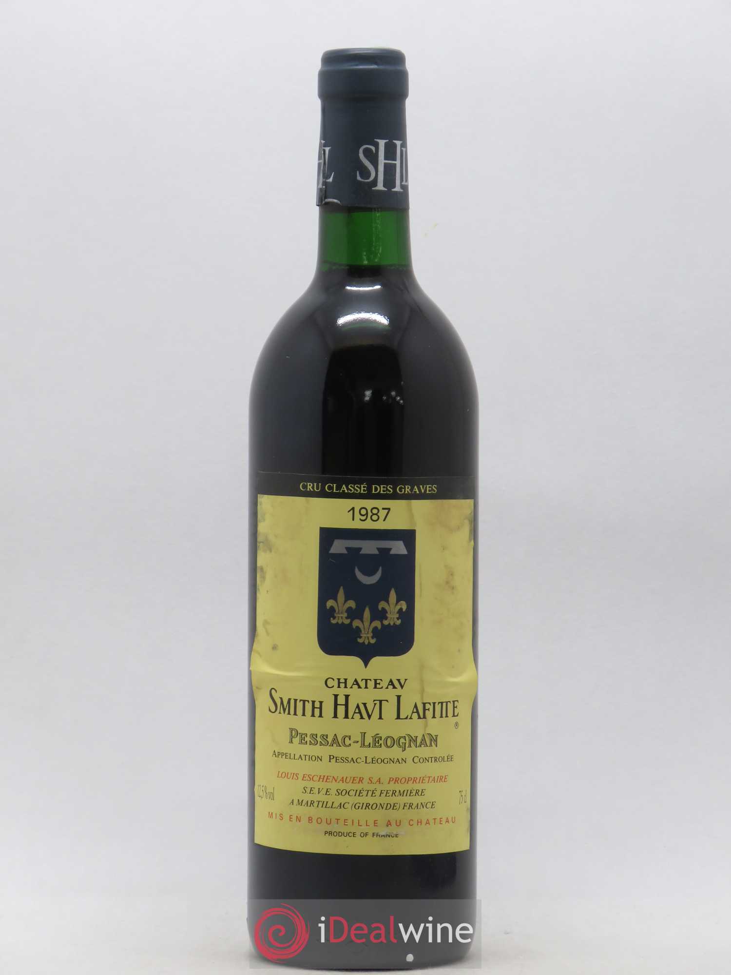 Château Smith Haut Lafitte Cru Classé de Graves 1987 - Lot de 1 bouteille - 0