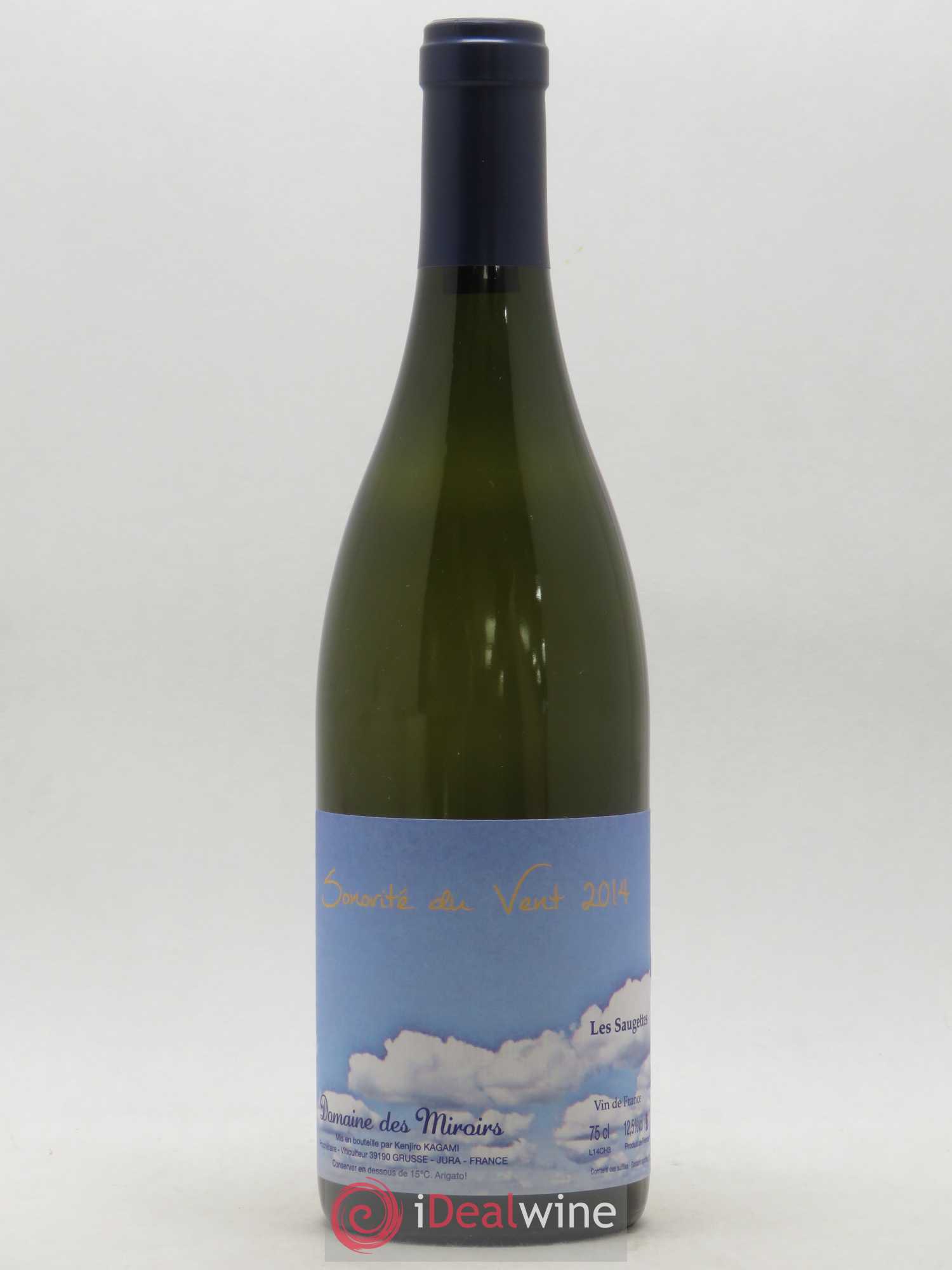 Vin de France Sonorité du vent Les saugettes Kenjiro Kagami - Domaine des Miroirs 2014 - Lotto di 1 bottiglia - 0