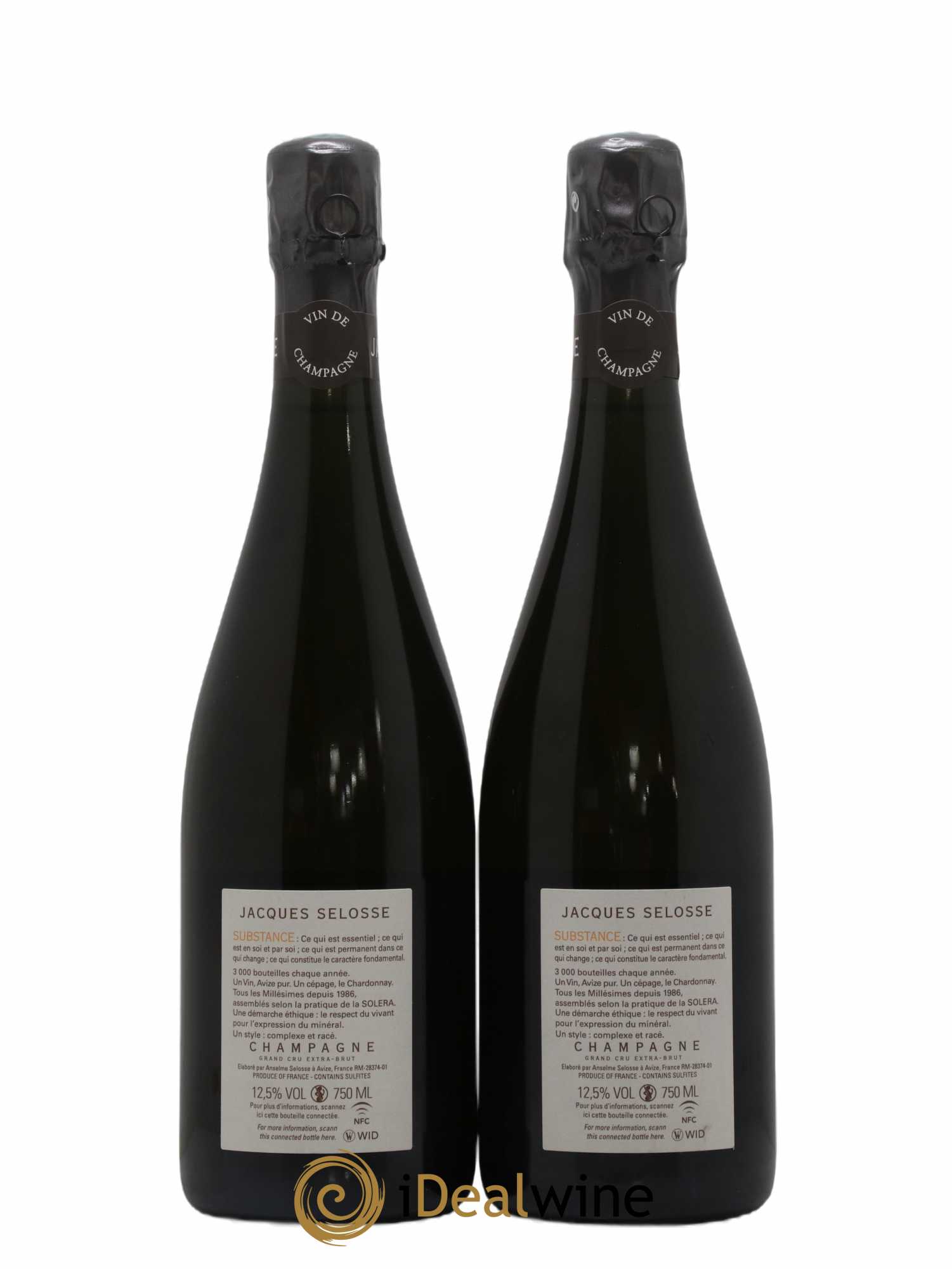 Substance Jacques Selosse - Lot of 2 bottles - 1