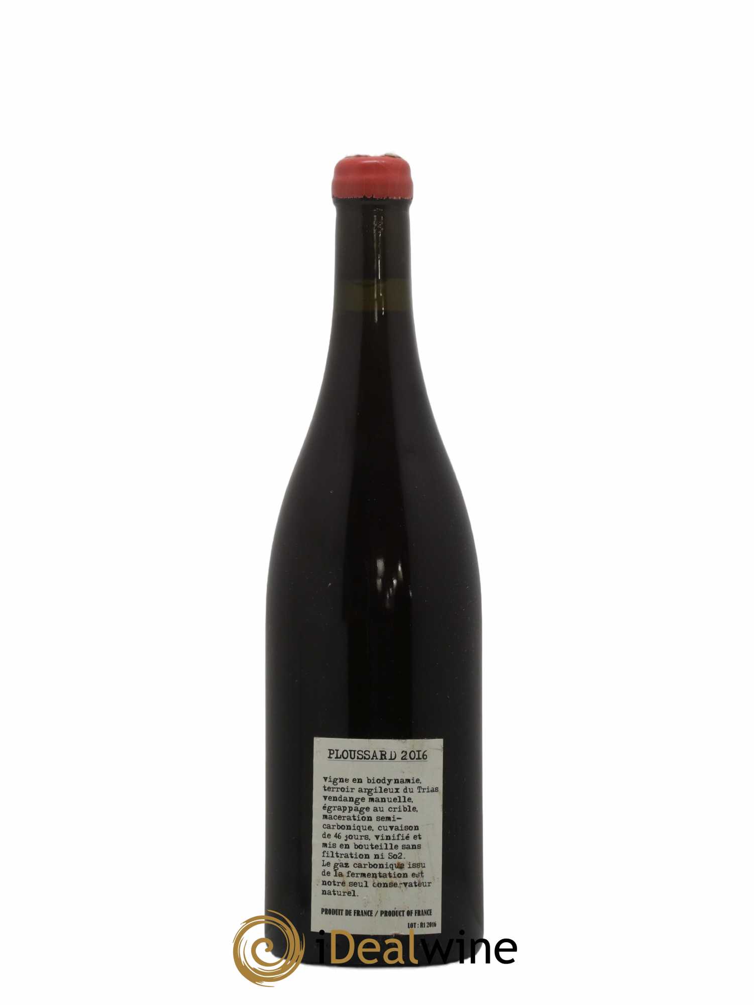 Arbois-Pupillin Ploussard Adeline Houillon & Renaud Bruyère 2016 - Lot de 1 bouteille - 1