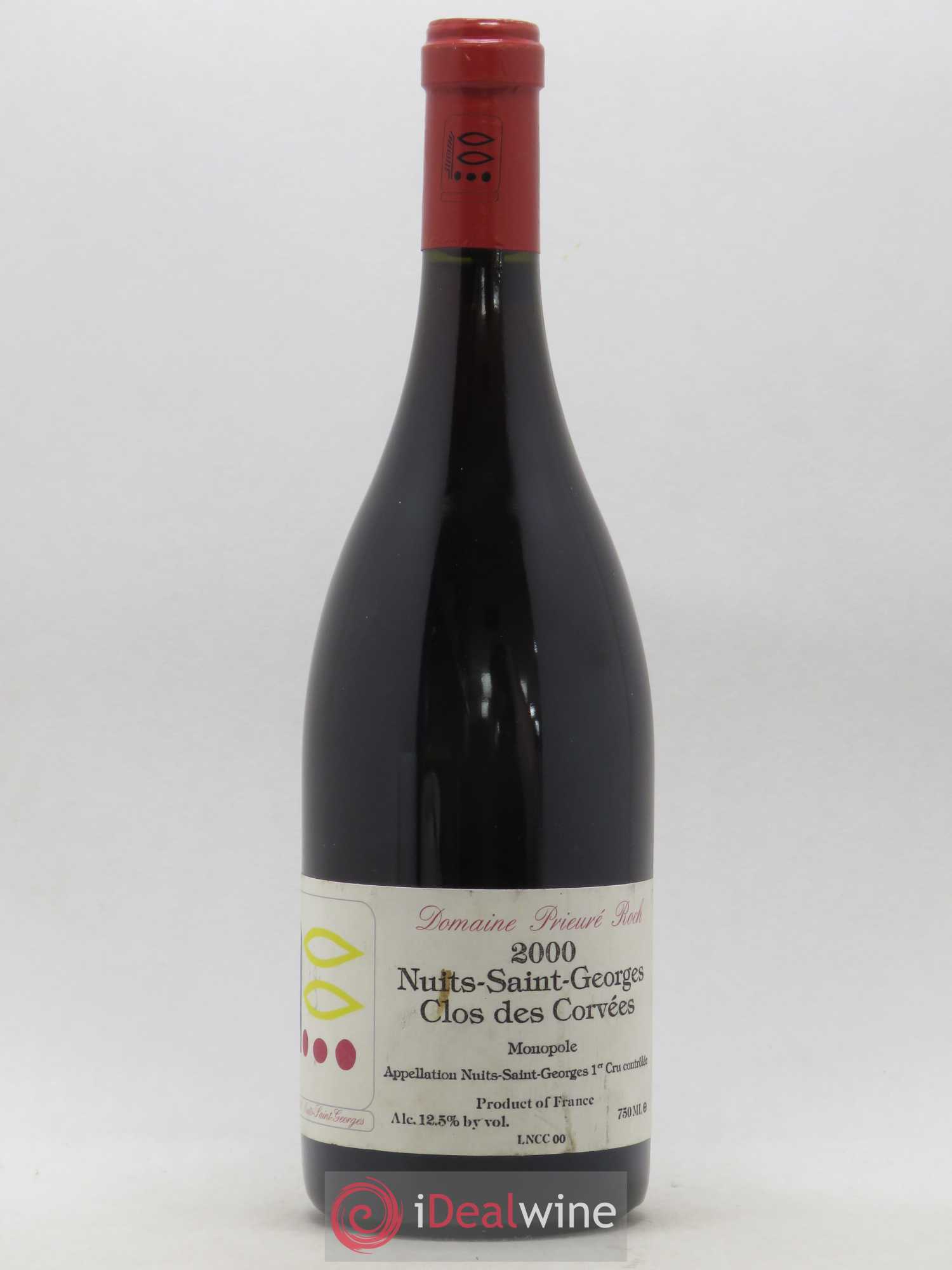 Nuits-Saint-Georges 1er Cru Le Clos des Corvées Prieuré Roch 2000 - Lot de 1 bouteille - 0