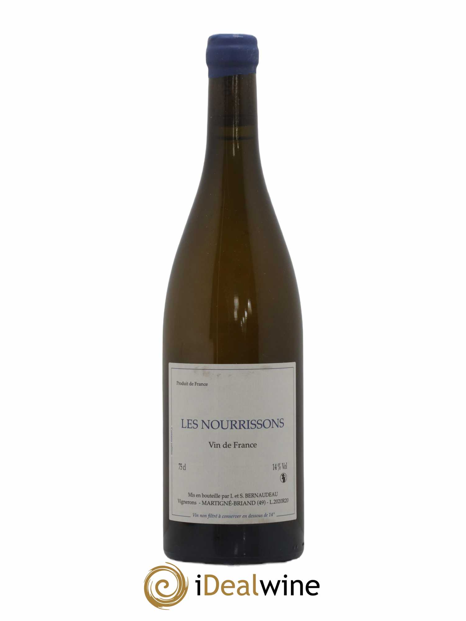 Vin de France Les Nourrissons Stéphane Bernaudeau 2020 - Lot de 1 bouteille - 0