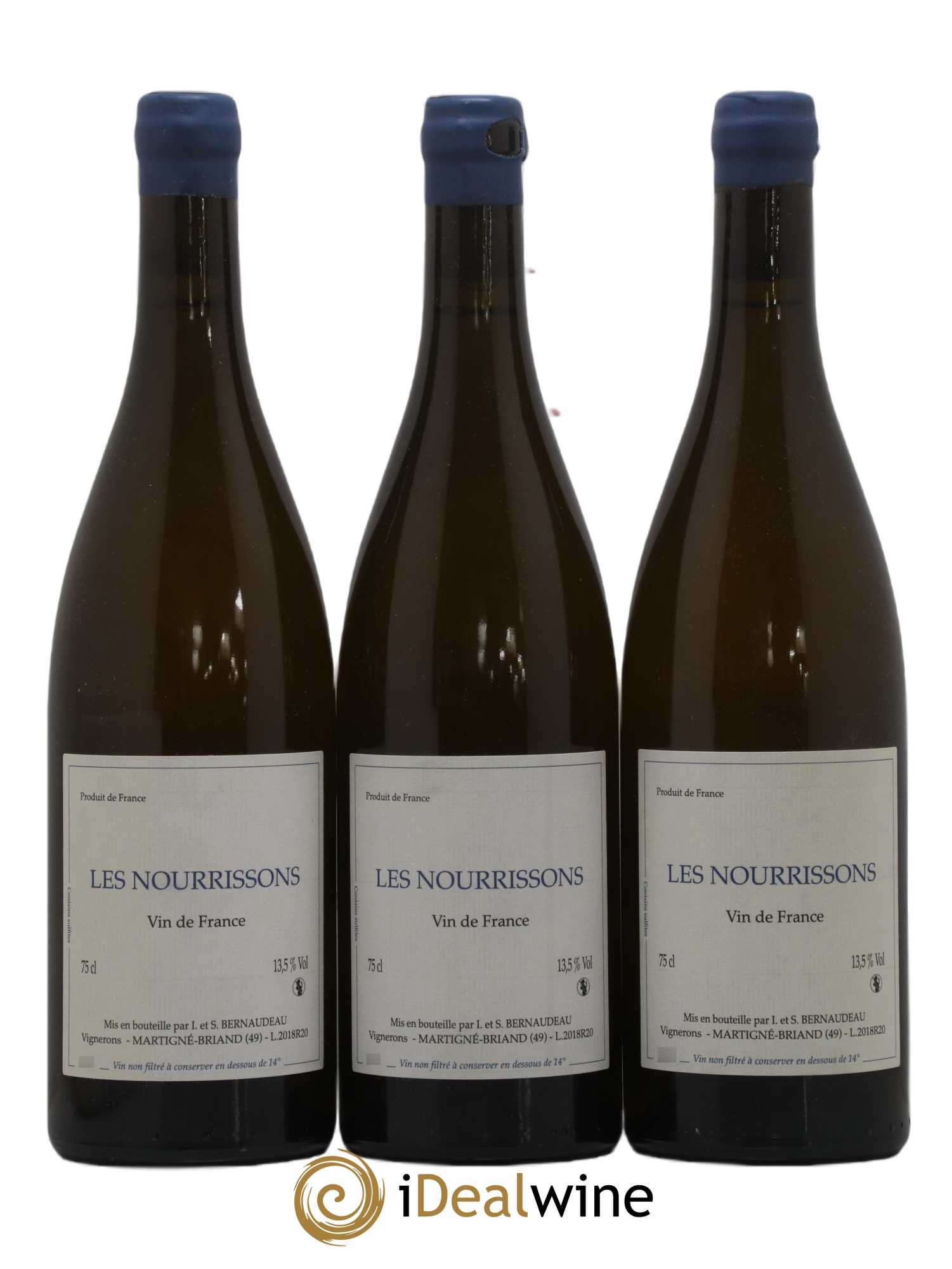 Vin de France Les Nourrissons Stéphane Bernaudeau 2018 - Lot de 3 bouteilles - 0