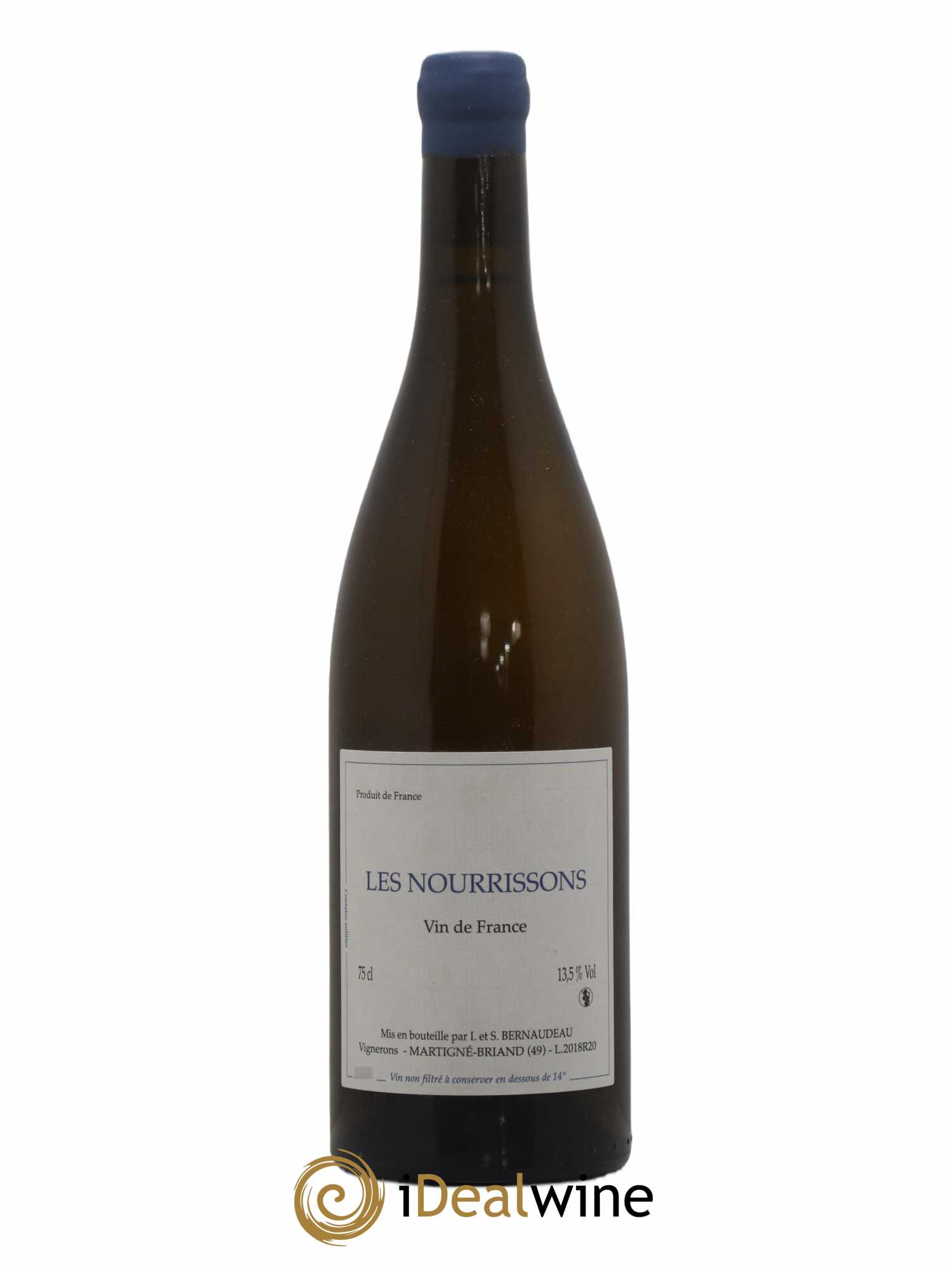 Vin de France Les Nourrissons Stéphane Bernaudeau 2018 - Lot de 1 bouteille - 0