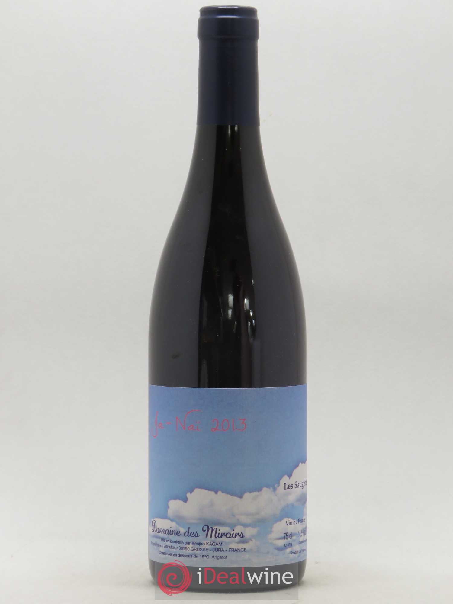 Vin de France Ja Nai Les Saugettes Kenjiro Kagami - Domaine des Miroirs 2013 - Lot de 1 bouteille - 0