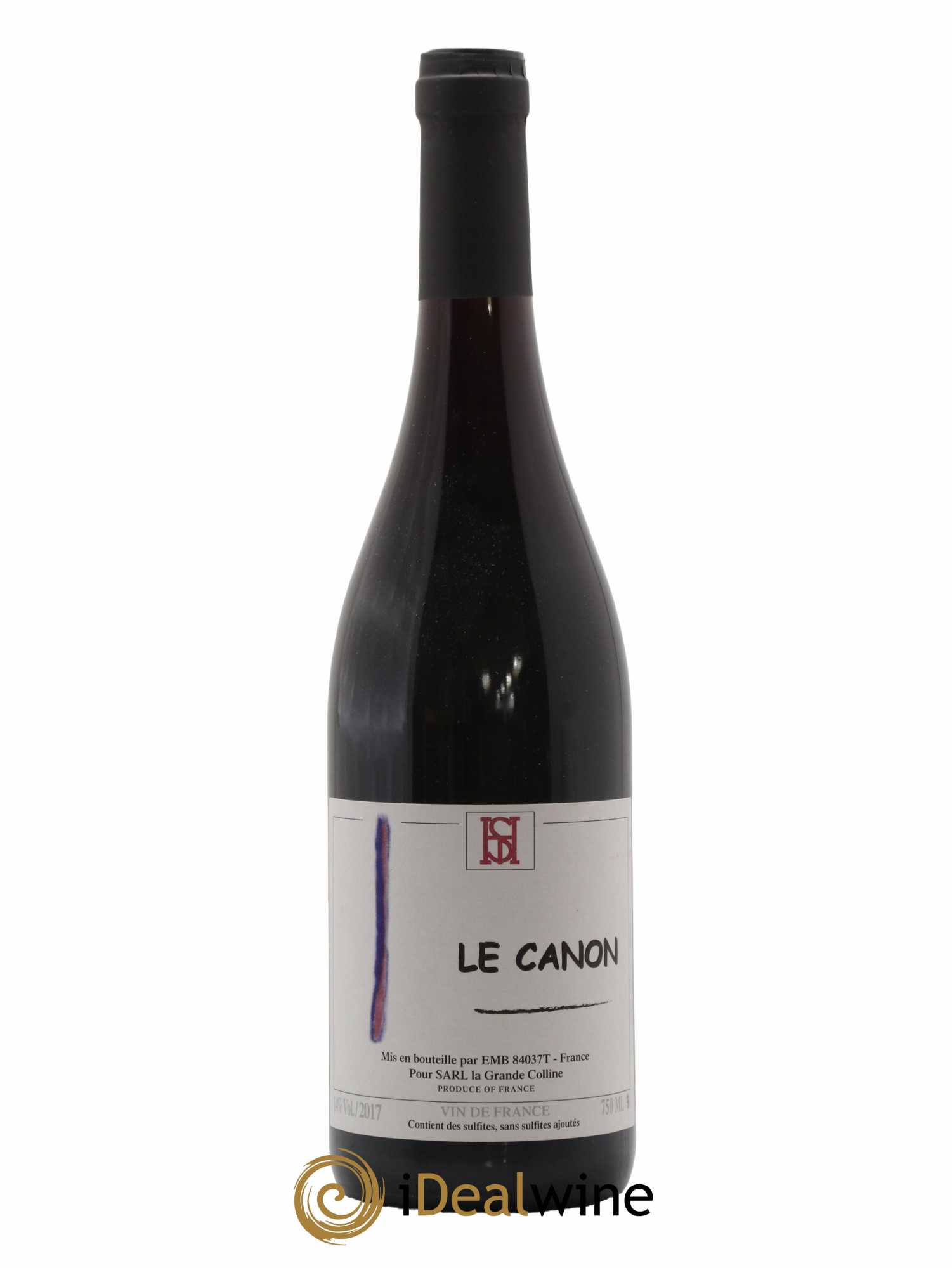 Vin de France Le Canon Hirotake Ooka - Domaine La Grande Colline 2017 - Lot de 1 bouteille - 0
