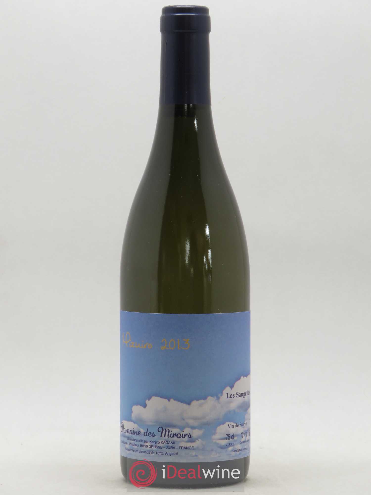 Vin de France Mizuiro Les Saugettes Kenjiro Kagami - Domaine des Miroirs 2013 - Lot de 1 bouteille - 0