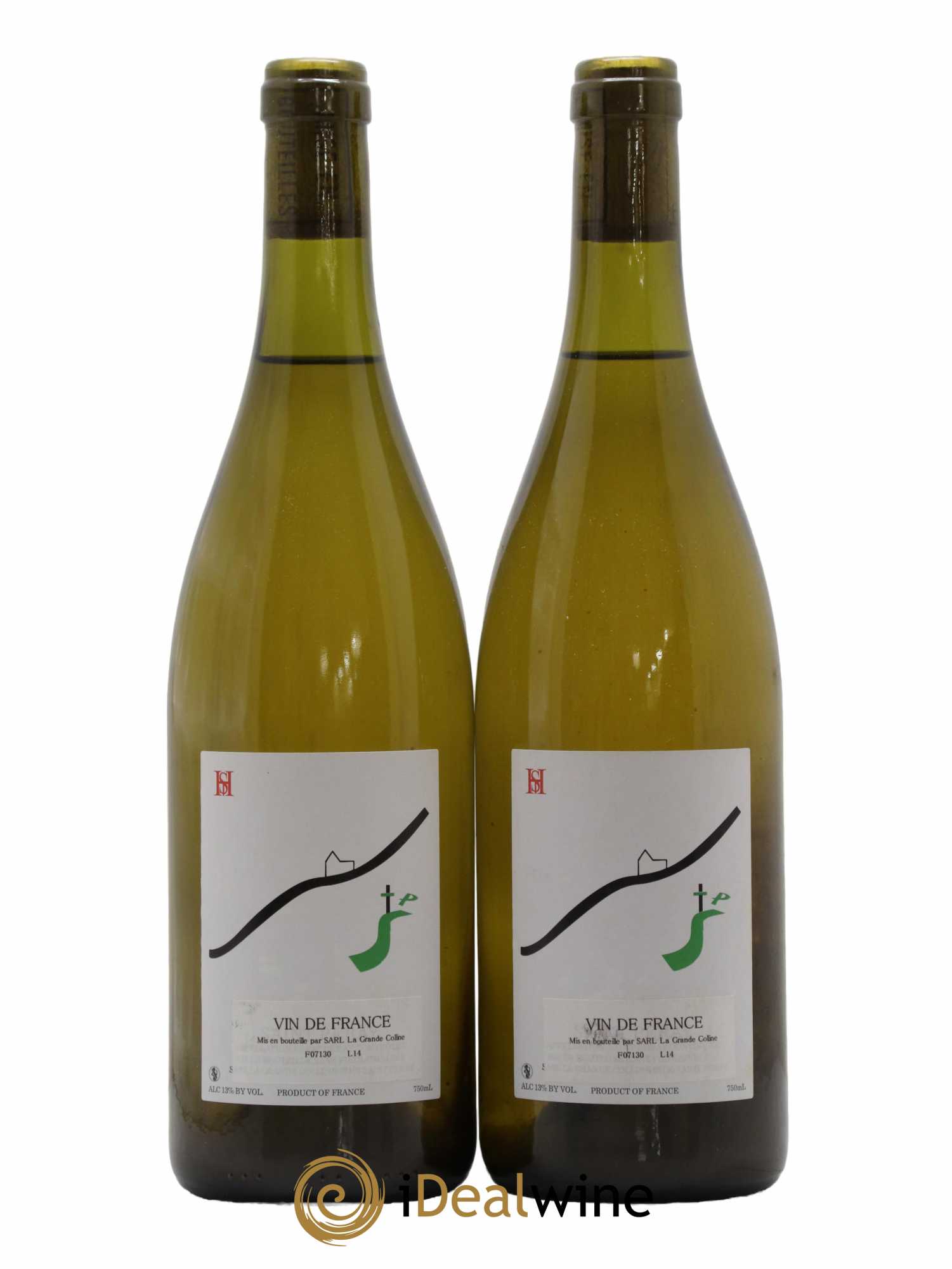 Vin de France SP Hirotake Ooka - Domaine La Grande Colline 2014 - Lot de 2 bouteilles - 0