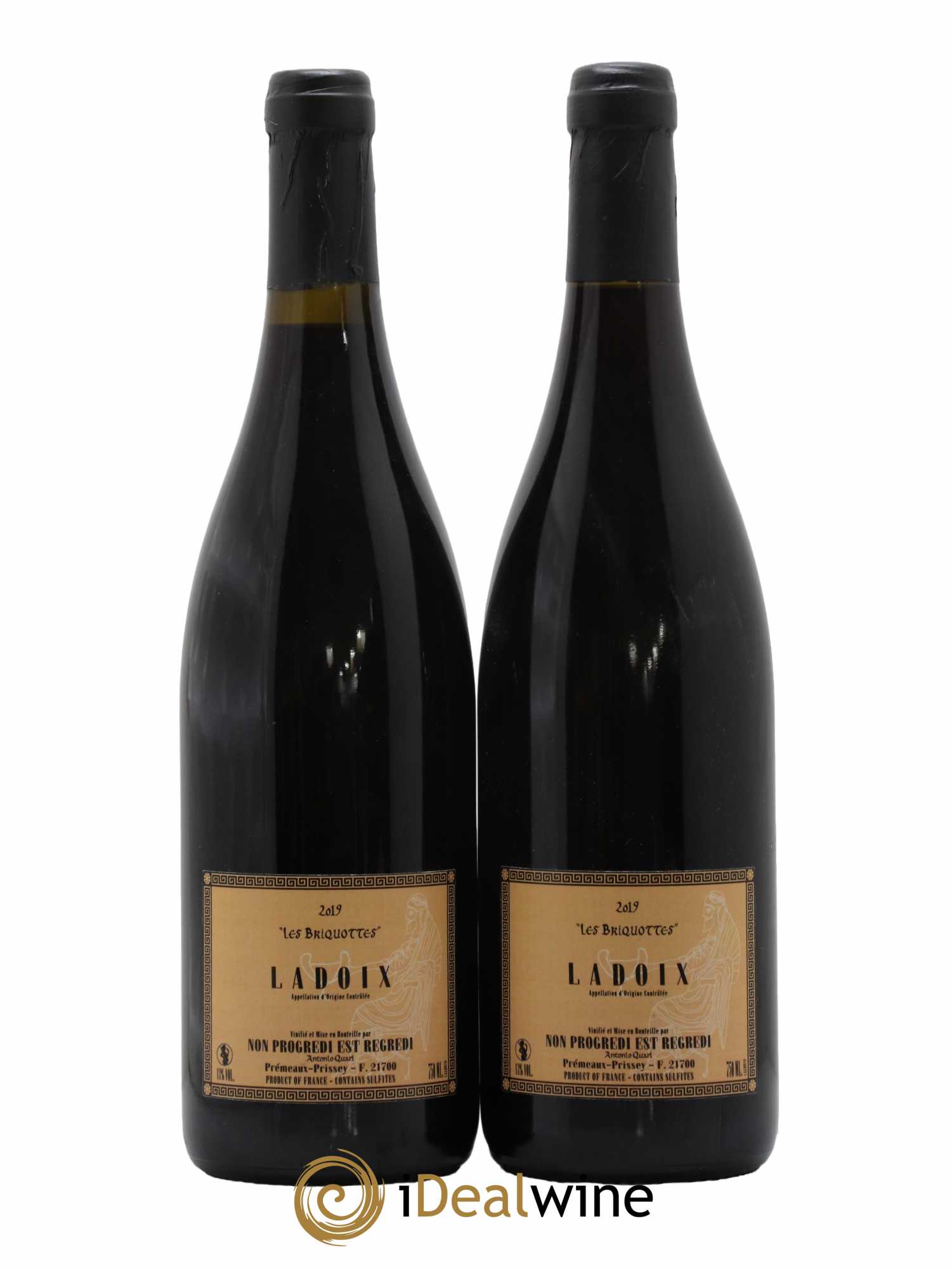 Ladoix Les Briquottes Antonio Quari 2019 - Lot de 2 bouteilles - 1