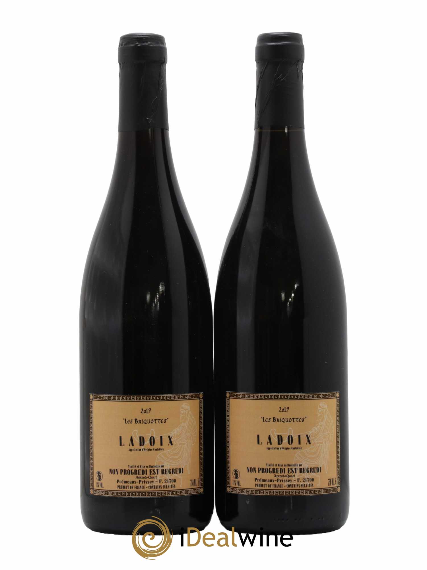 Ladoix Les Briquottes Antonio Quari 2019 - Lot de 2 bouteilles - 1
