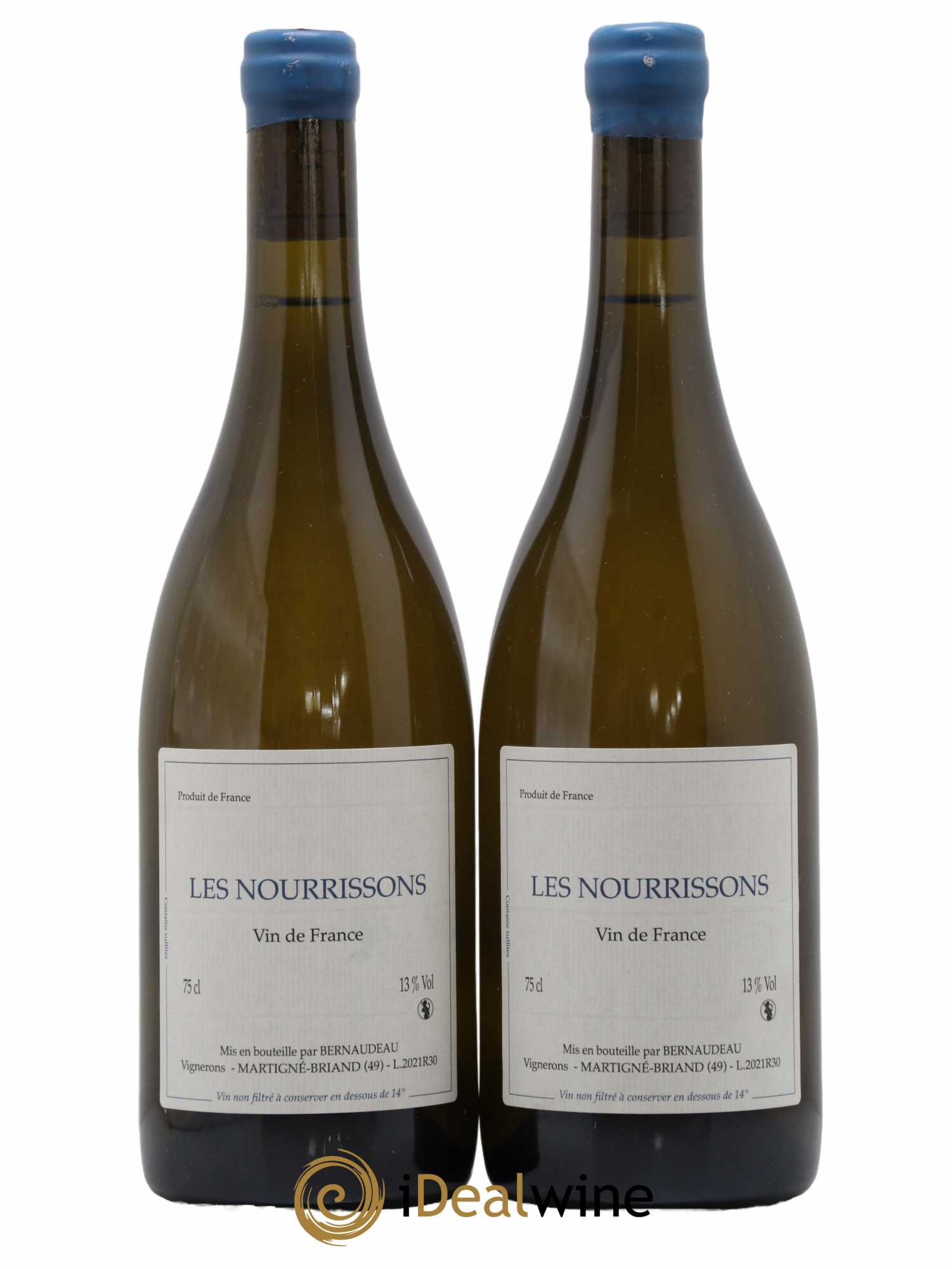 Vin de France Les Nourrissons Stéphane Bernaudeau 2021 - Lot de 2 bouteilles - 0