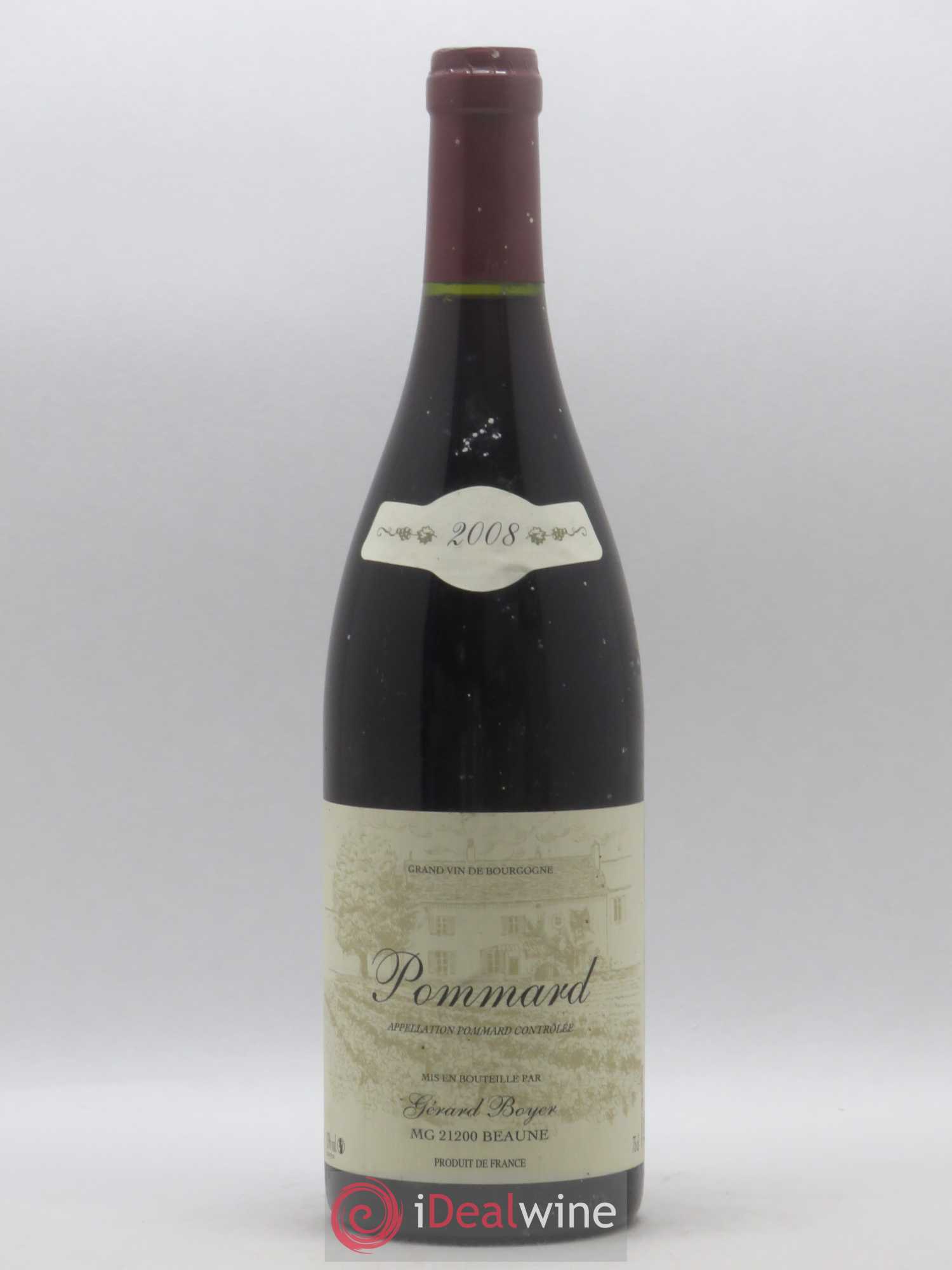 Pommard Gérard Boyer 2008 - Posten von 1 Flasche - 0