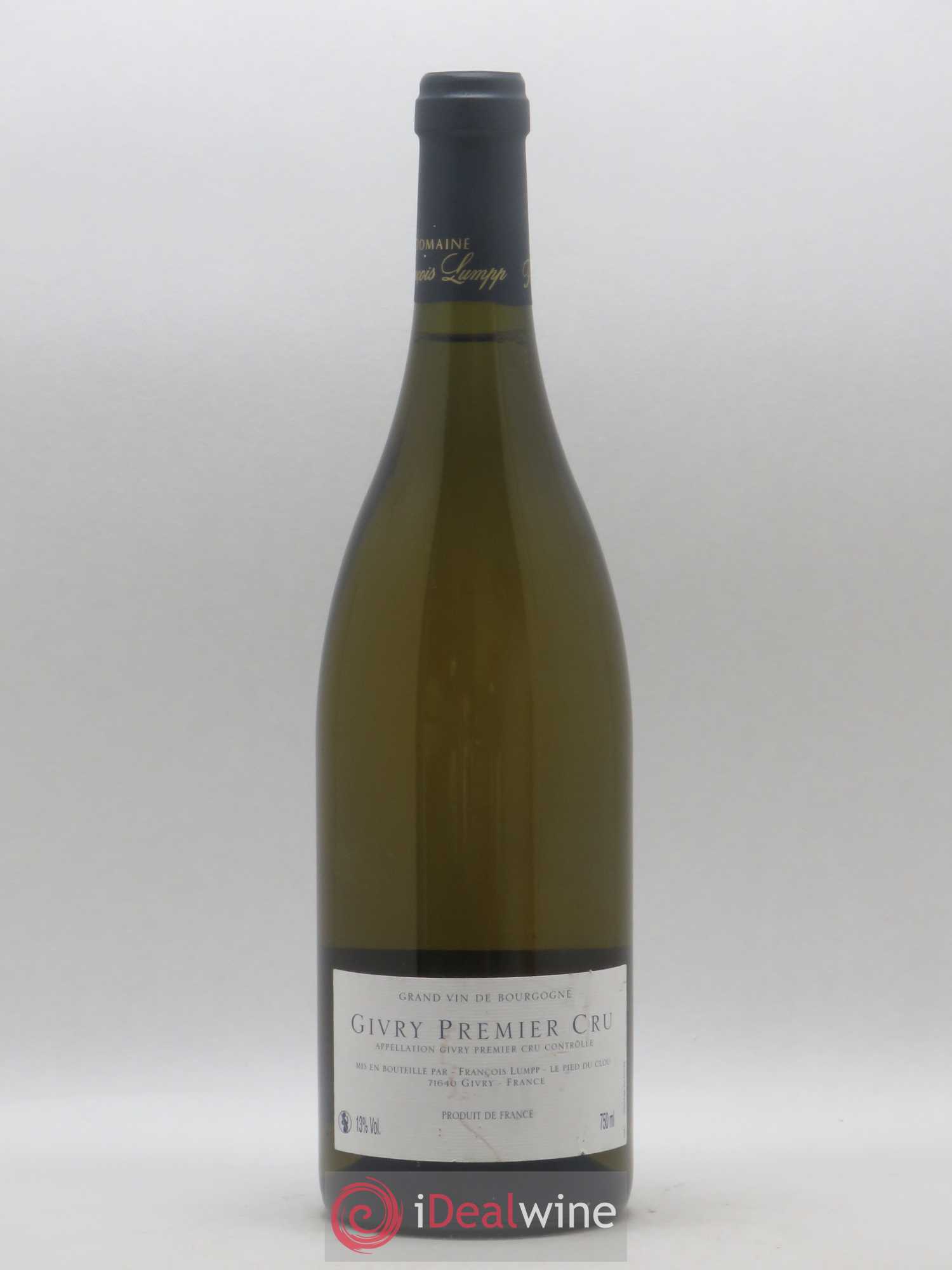 Givry 1er Cru Petit Marole Domaine François Lumpp 2011 - Posten von 1 Flasche - 1