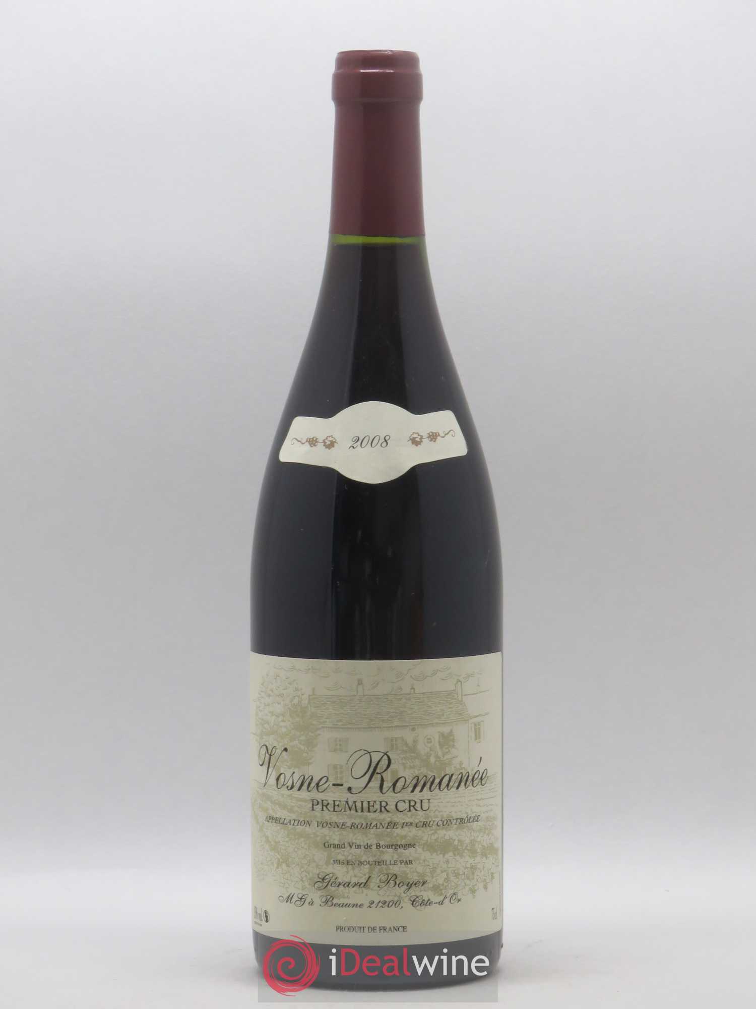 Vosne-Romanée 1er Cru Domaine Gérard Boyer 2008 - Posten von 1 Flasche - 0