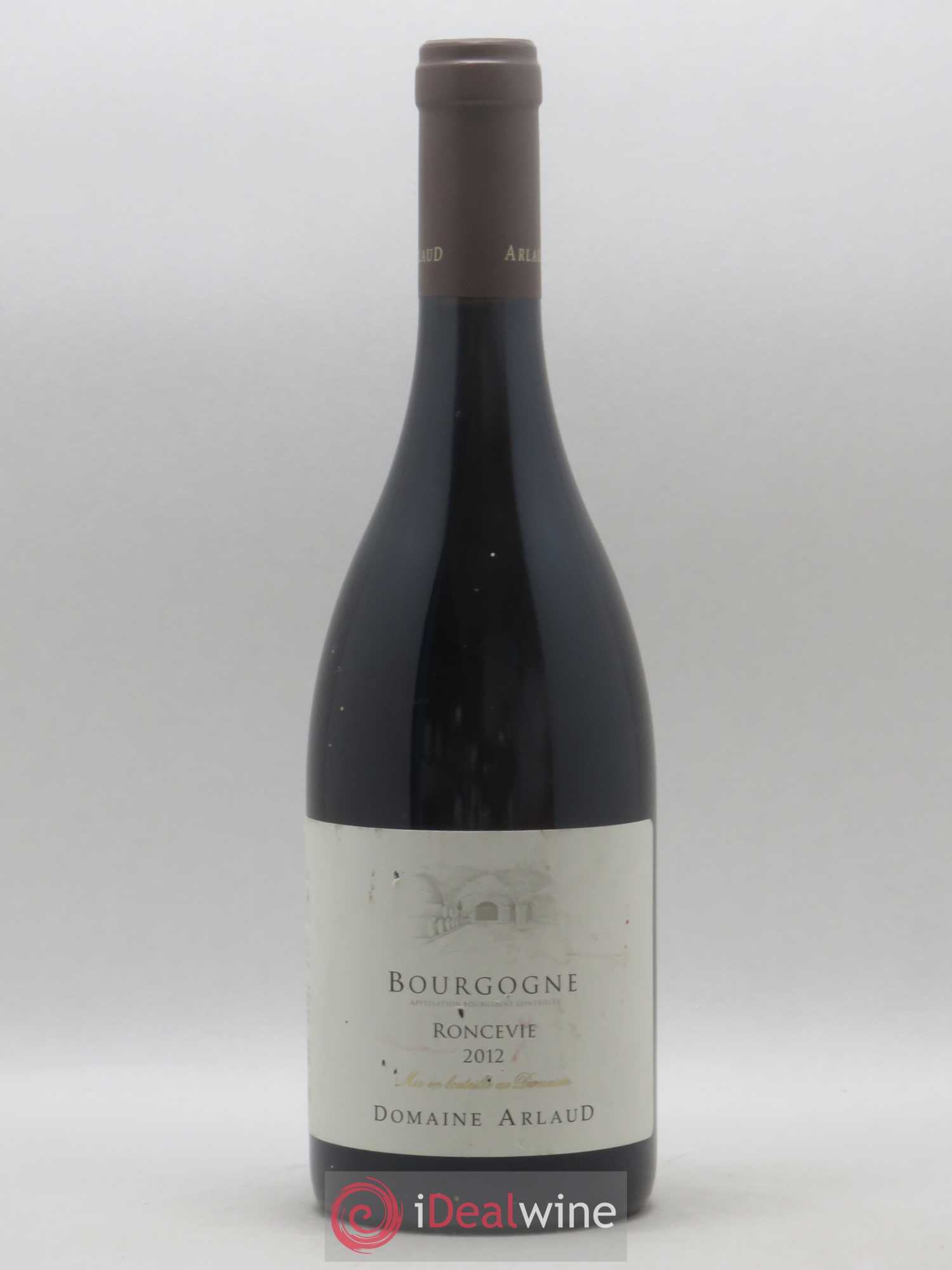 Bourgogne Roncevie Arlaud 2012 - Lot de 1 bouteille - 0