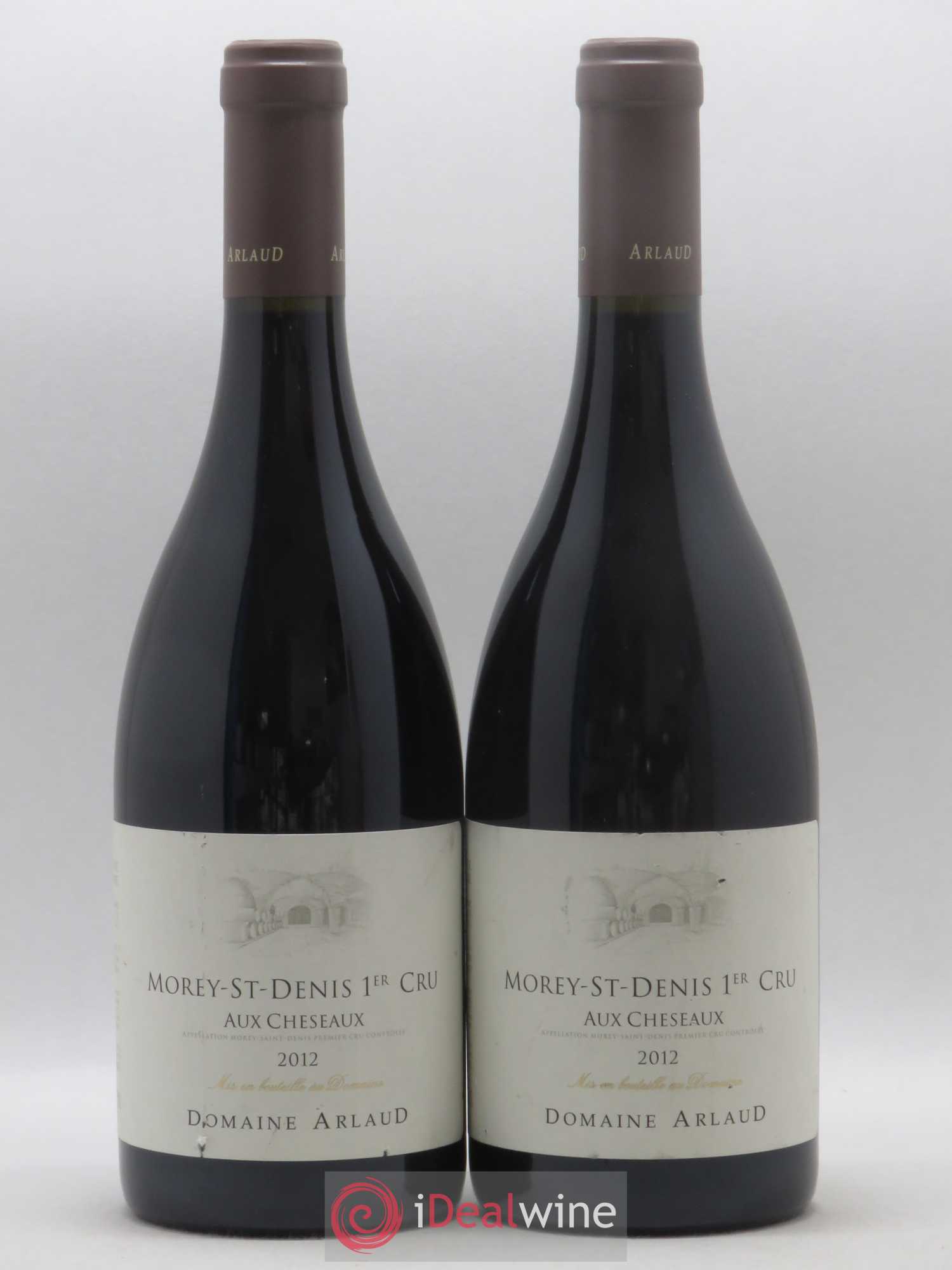 Morey-Saint-Denis 1er Cru Aux Chéseaux Arlaud 2012 - Lot de 2 bouteilles - 0