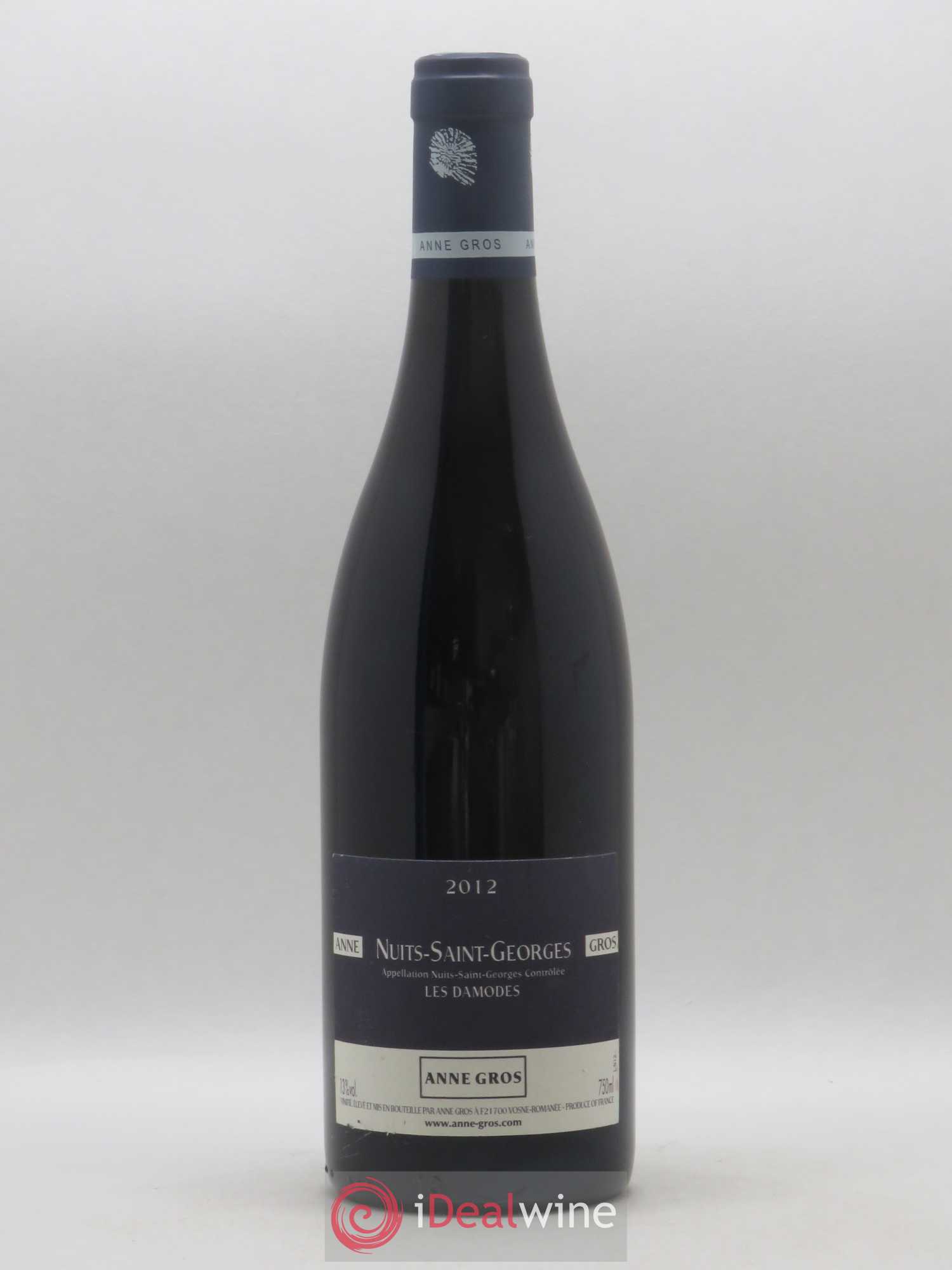 Nuits-Saint-Georges Les Damodes Domaine Anne Gros 2012 - Posten von 1 Flasche - 0