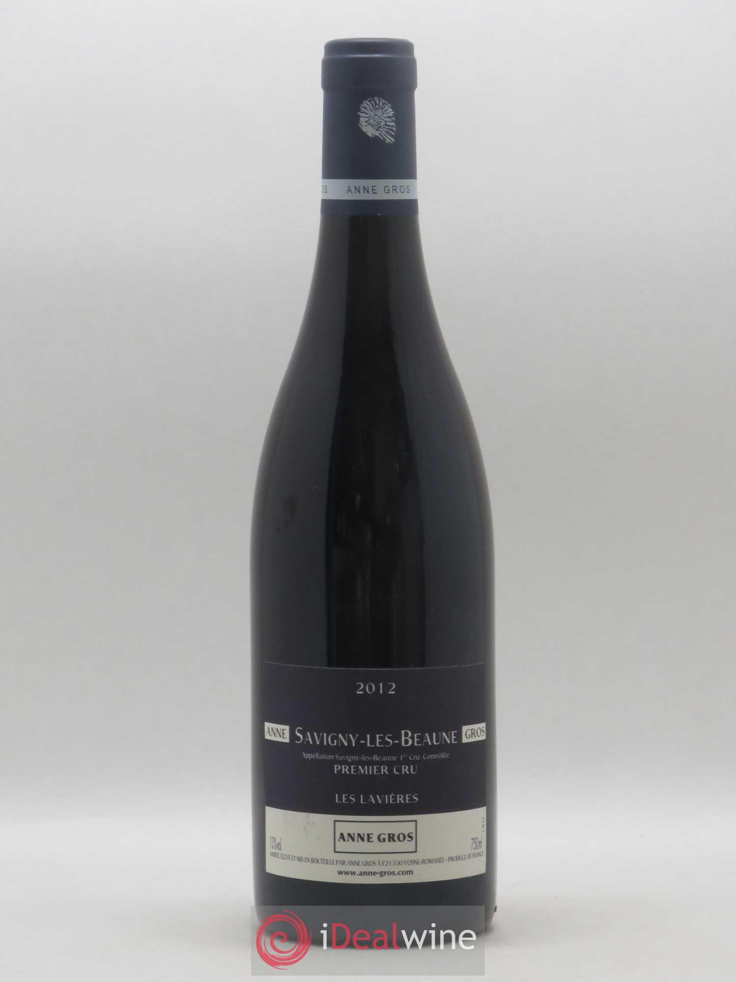 Savigny-lès-Beaune 1er Cru Les Lavières Anne Gros 2012 - Lot de 1 bouteille - 0