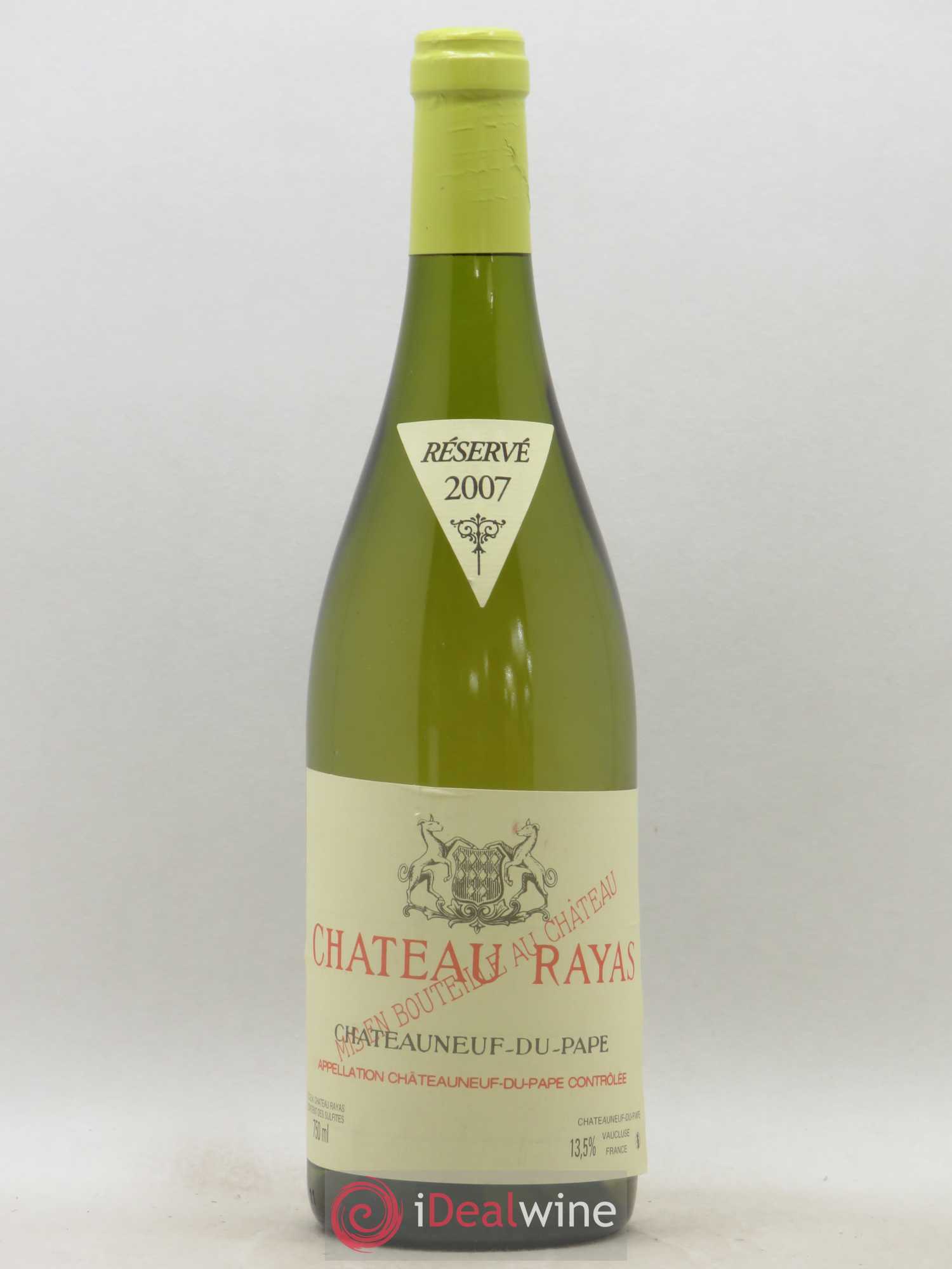 Châteauneuf-du-Pape Château Rayas Emmanuel Reynaud 2007 - Lot de 1 bouteille - 0