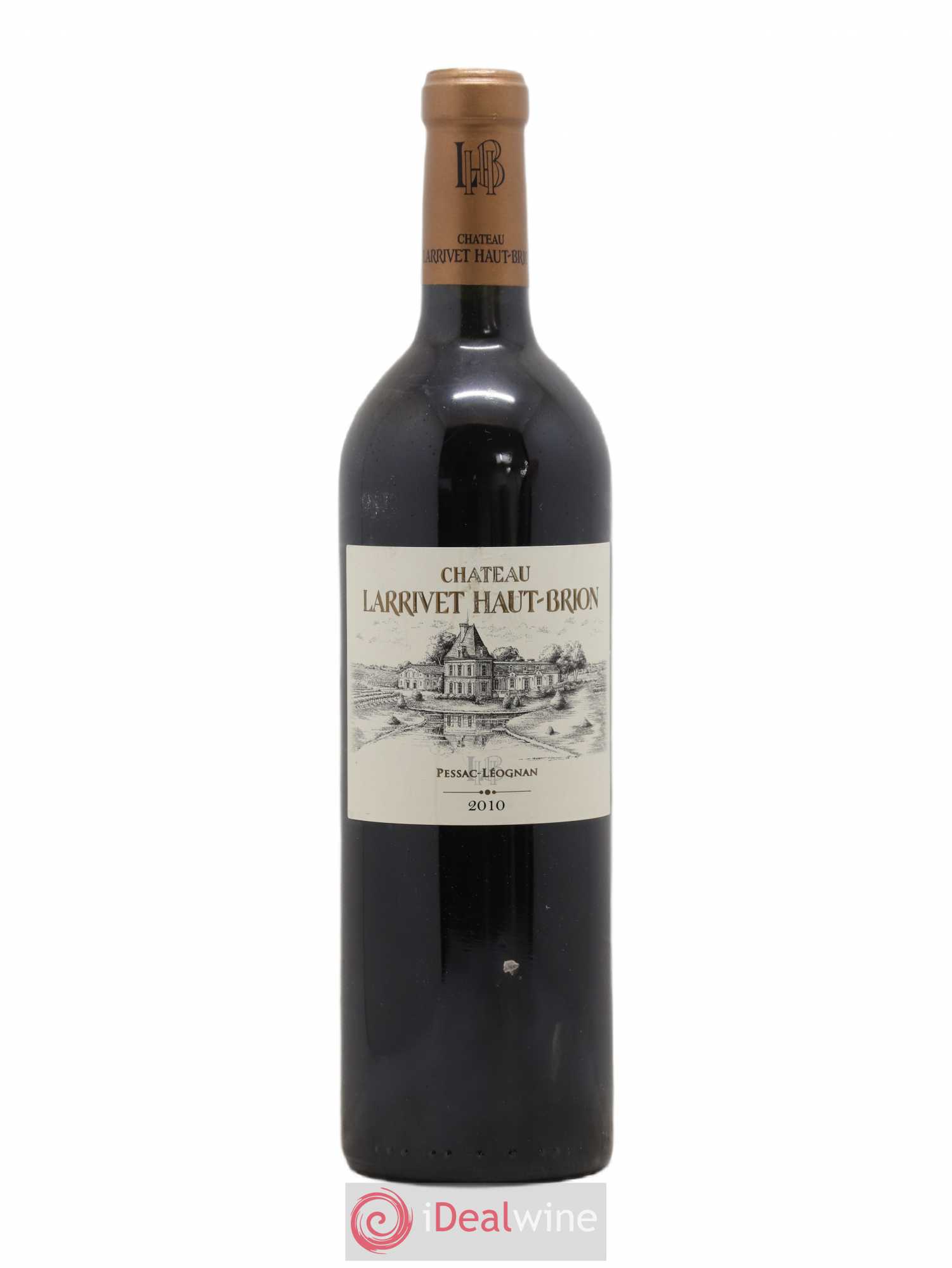 Château Larrivet Haut-Brion 2010 - Lot de 1 bouteille - 0