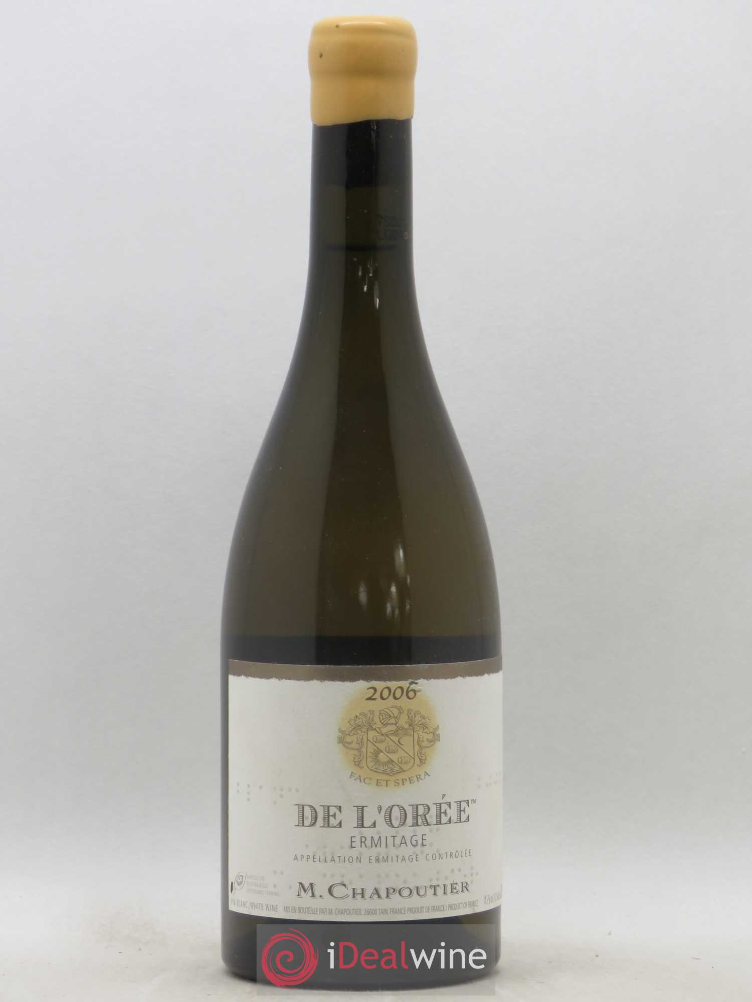 Hermitage Ermitage de l'Orée Chapoutier 2006 - Lot de 1 bouteille - 0