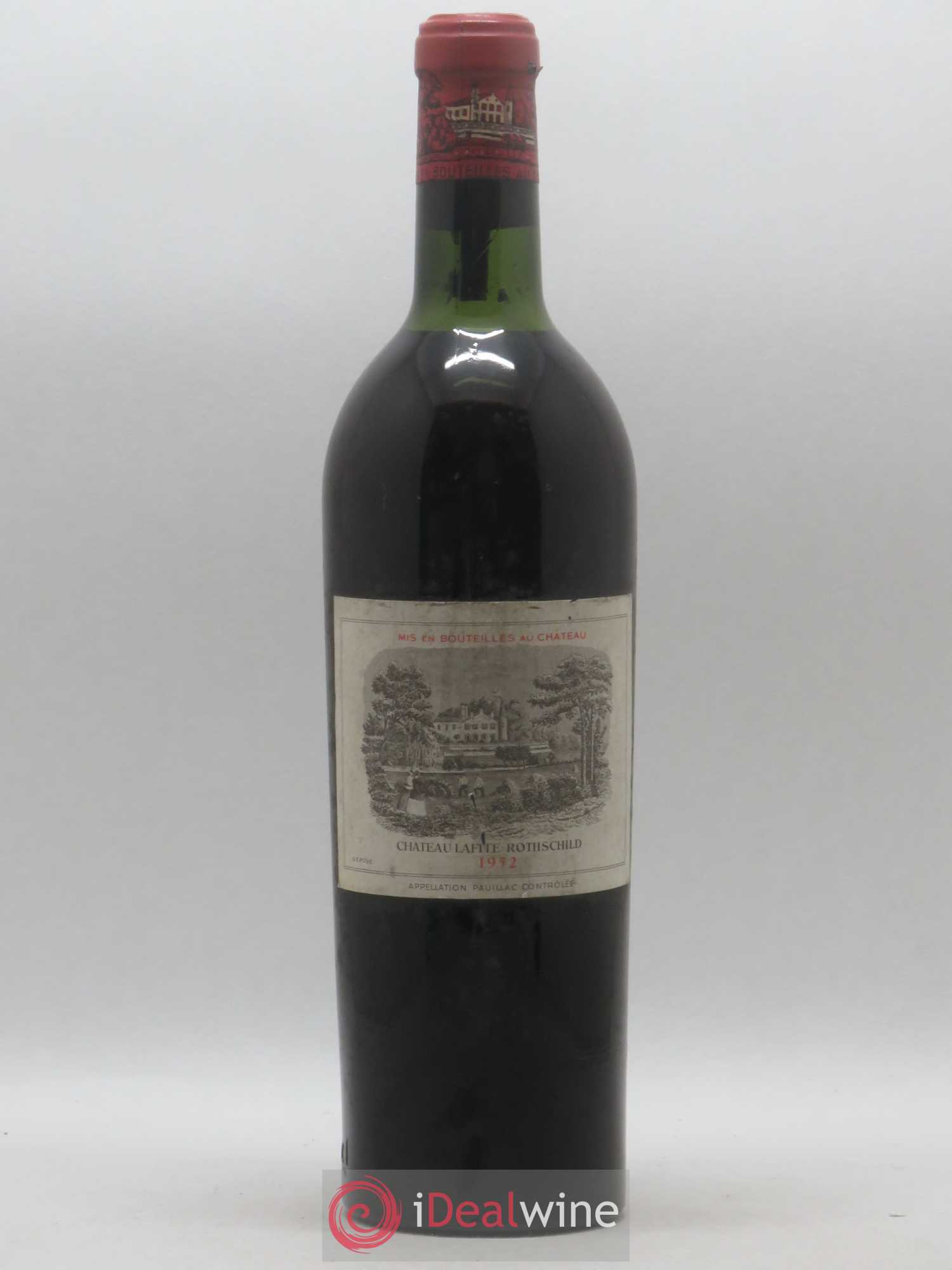 Château Lafite Rothschild 1er Grand Cru Classé 1952 - Lot de 1 bouteille - 0