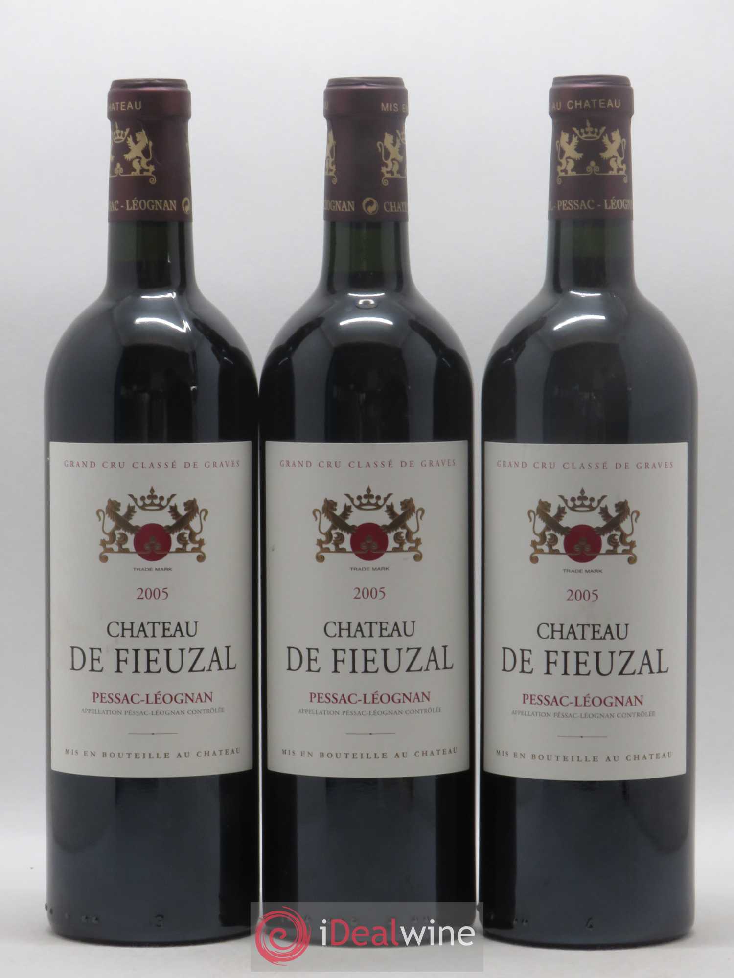 Château de Fieuzal Cru Classé de Graves 2005 - Lot de 6 bouteilles - 1