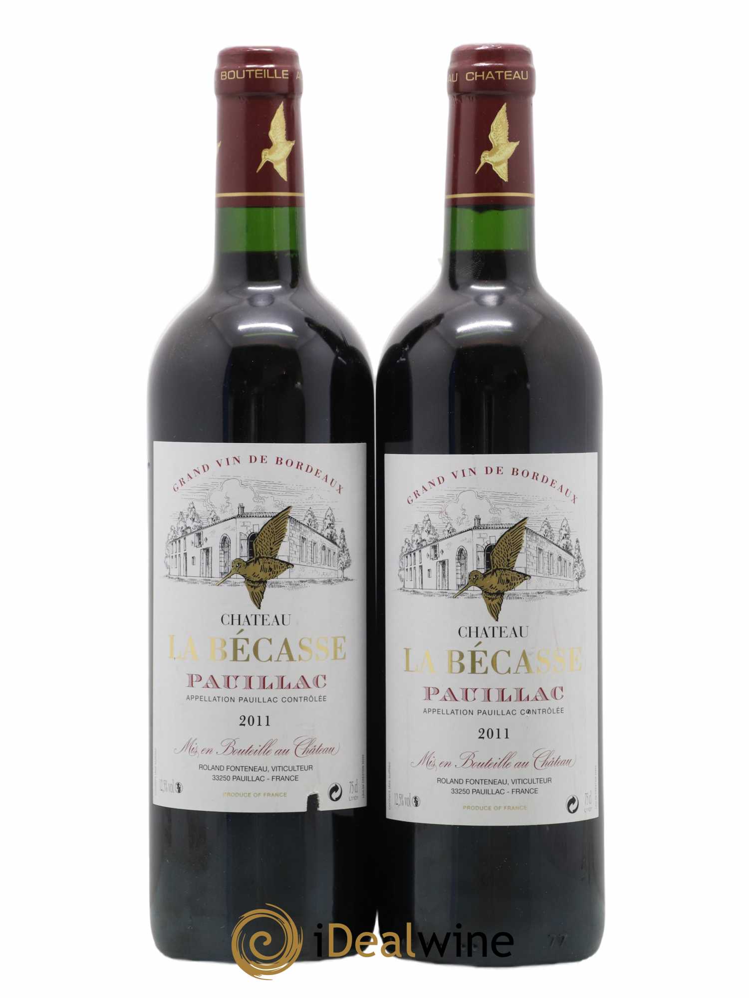 Château la Bécasse 2011 - Lot de 2 bouteilles - 0