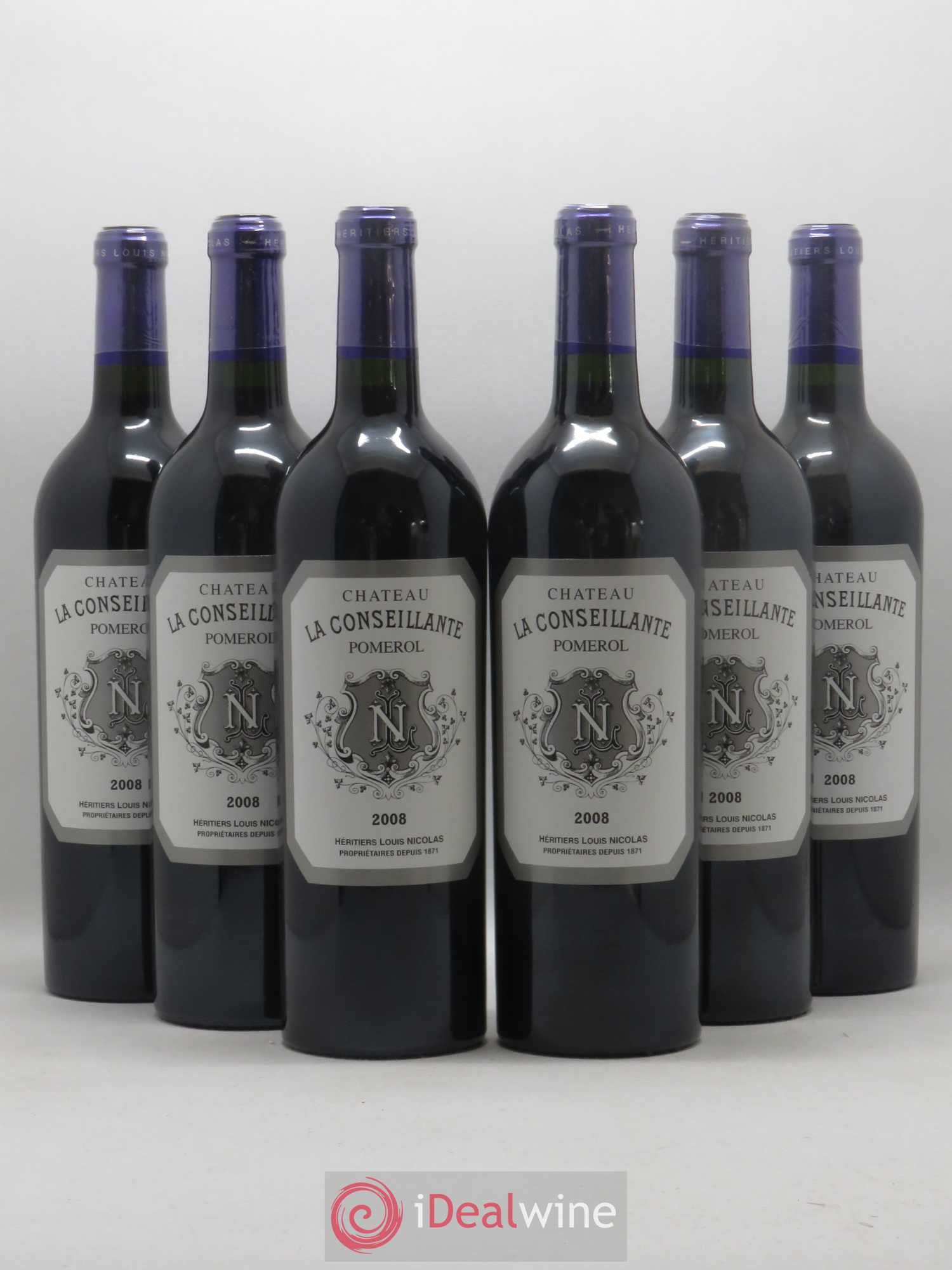 Château la Conseillante 2008 - Lot de 6 bouteilles - 0