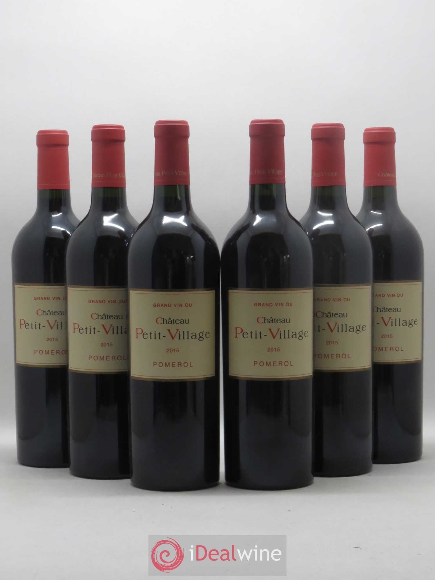 Château Petit Village 2015 - Lot de 6 bouteilles - 0