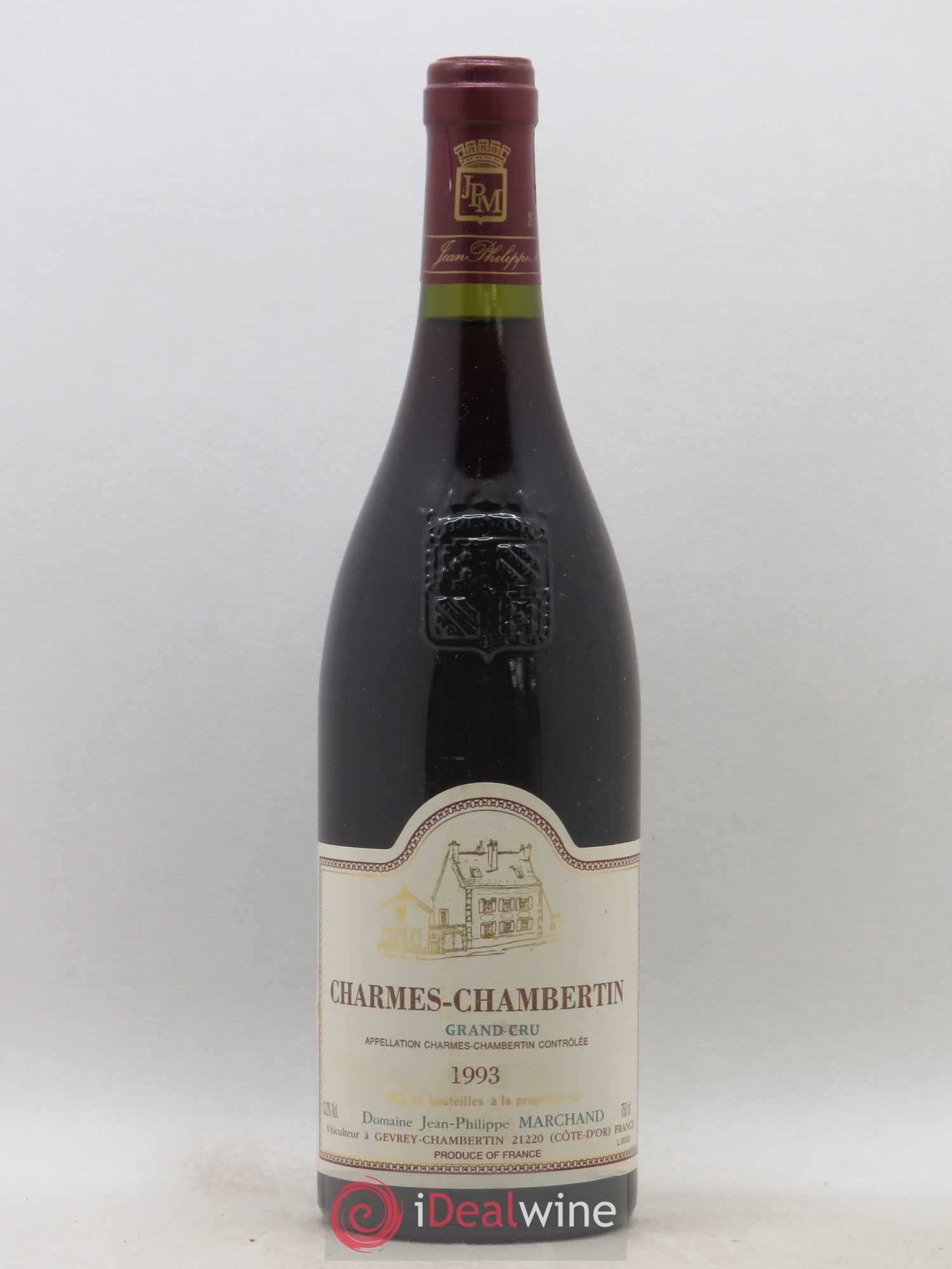Charmes-Chambertin Grand Cru Jean Philippe Marchand 1993 - Lot de 1 bouteille - 0