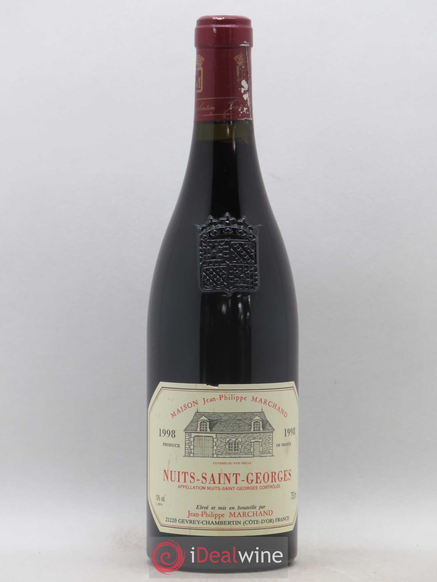 Nuits-Saint-Georges Jean Philippe Marchand (sans prix de réserve) 1998 - Posten von 1 Flasche - 0