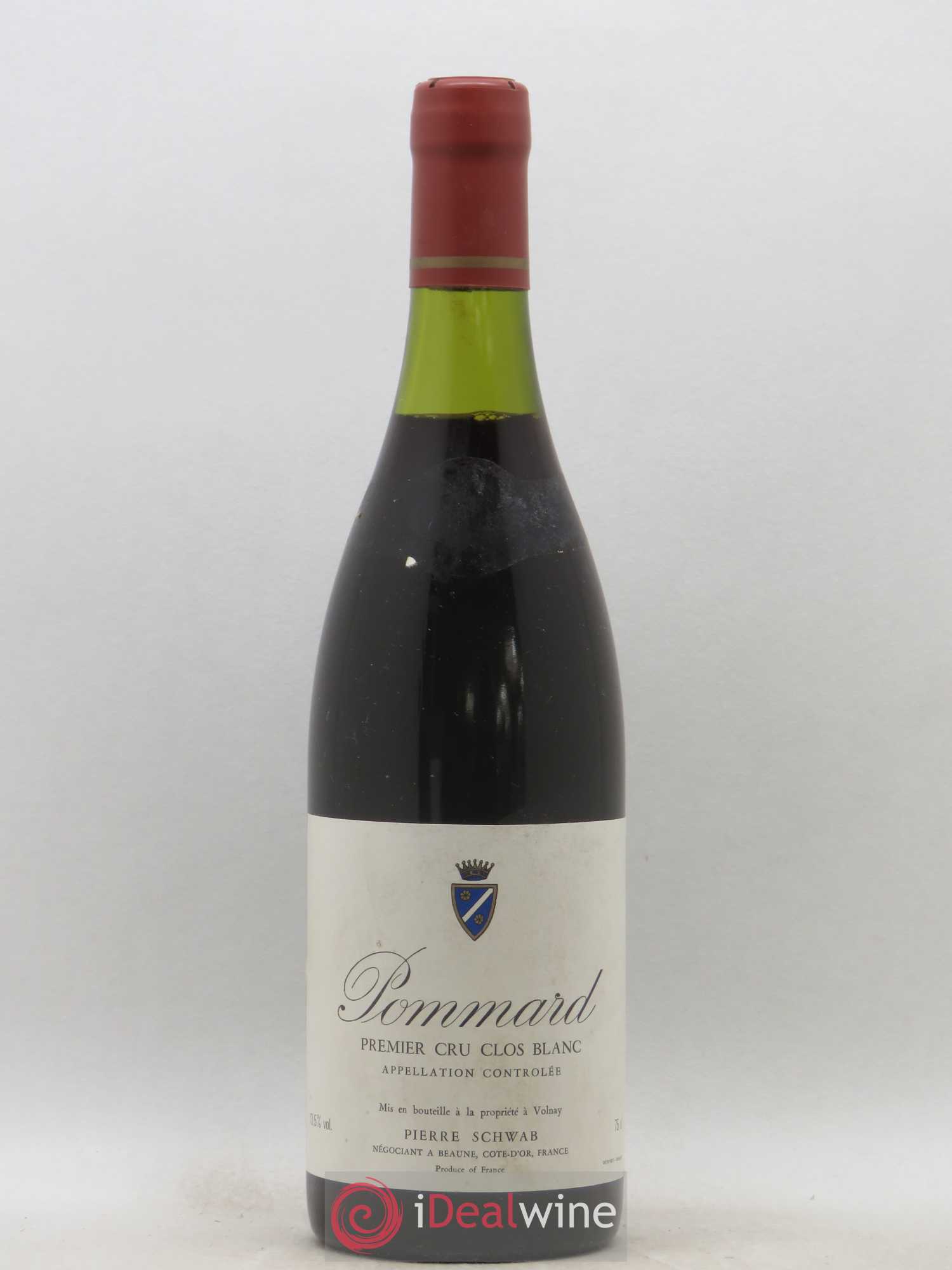 Pommard 1er Cru Clos Blanc Pierre Schwab - Posten von 1 Flasche - 0