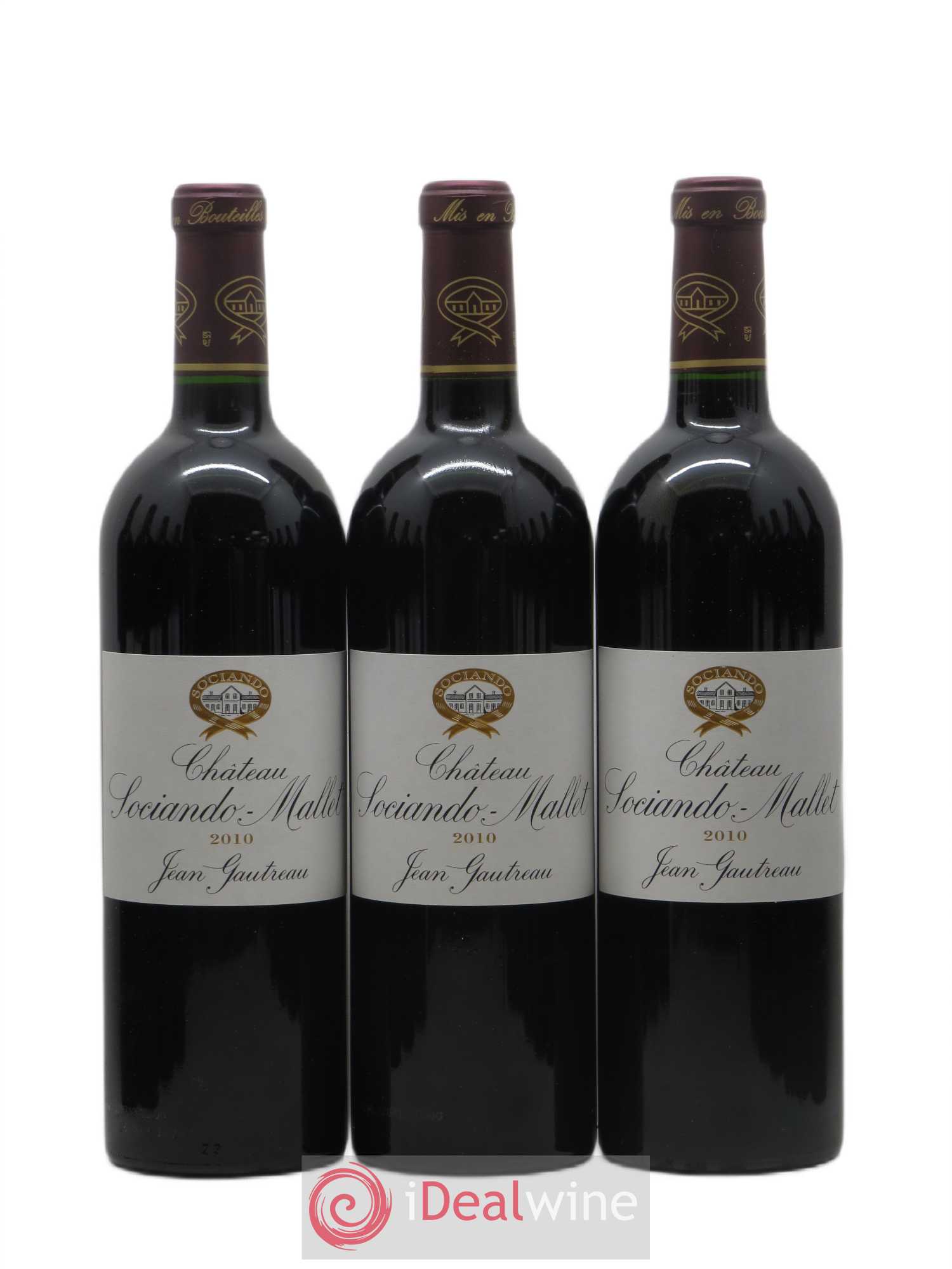 Château Sociando Mallet 2010 - Lot de 12 bouteilles - 4