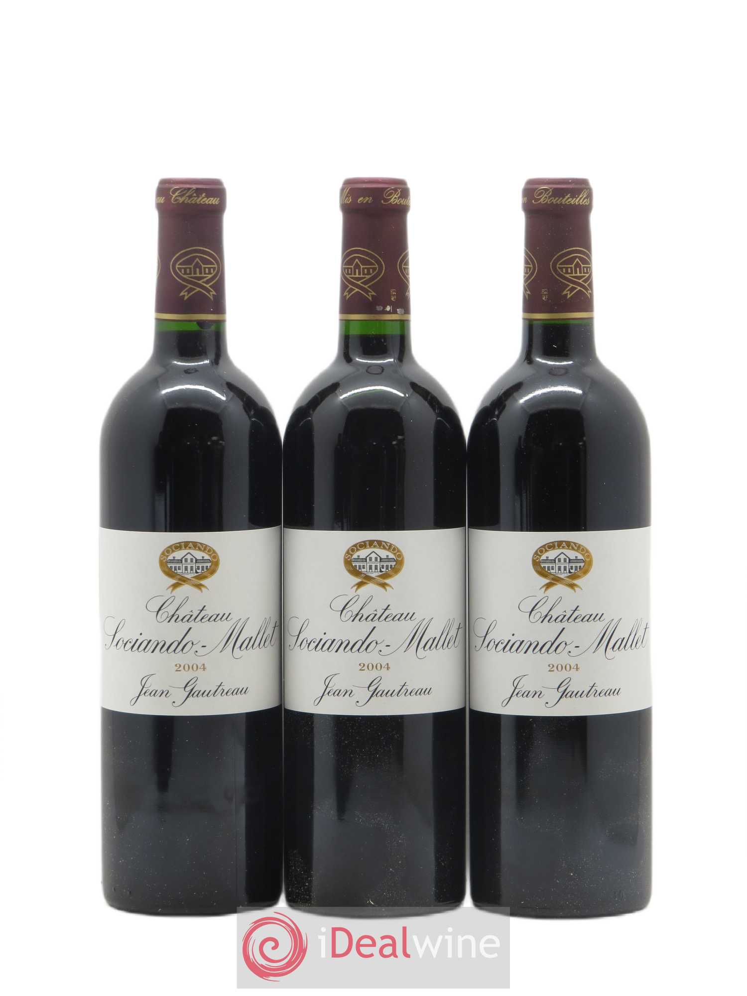 Château Sociando Mallet (sans prix de réserve) 2004 - Lot de 12 bouteilles - 3