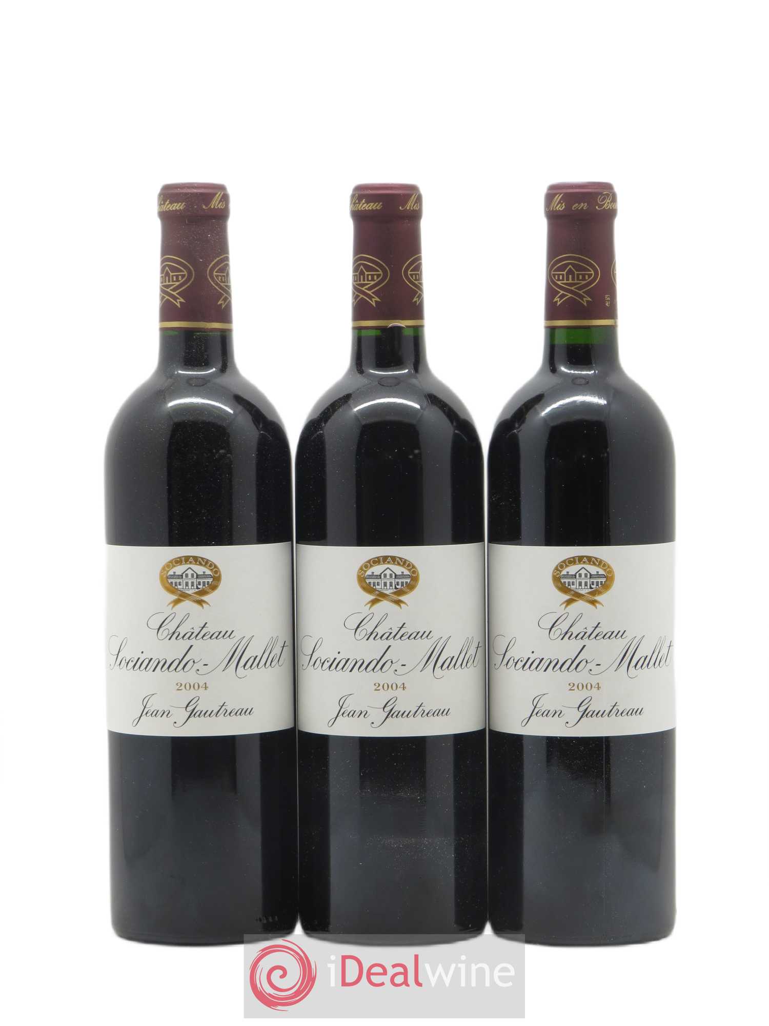 Château Sociando Mallet (sans prix de réserve) 2004 - Lot de 12 bouteilles - 4